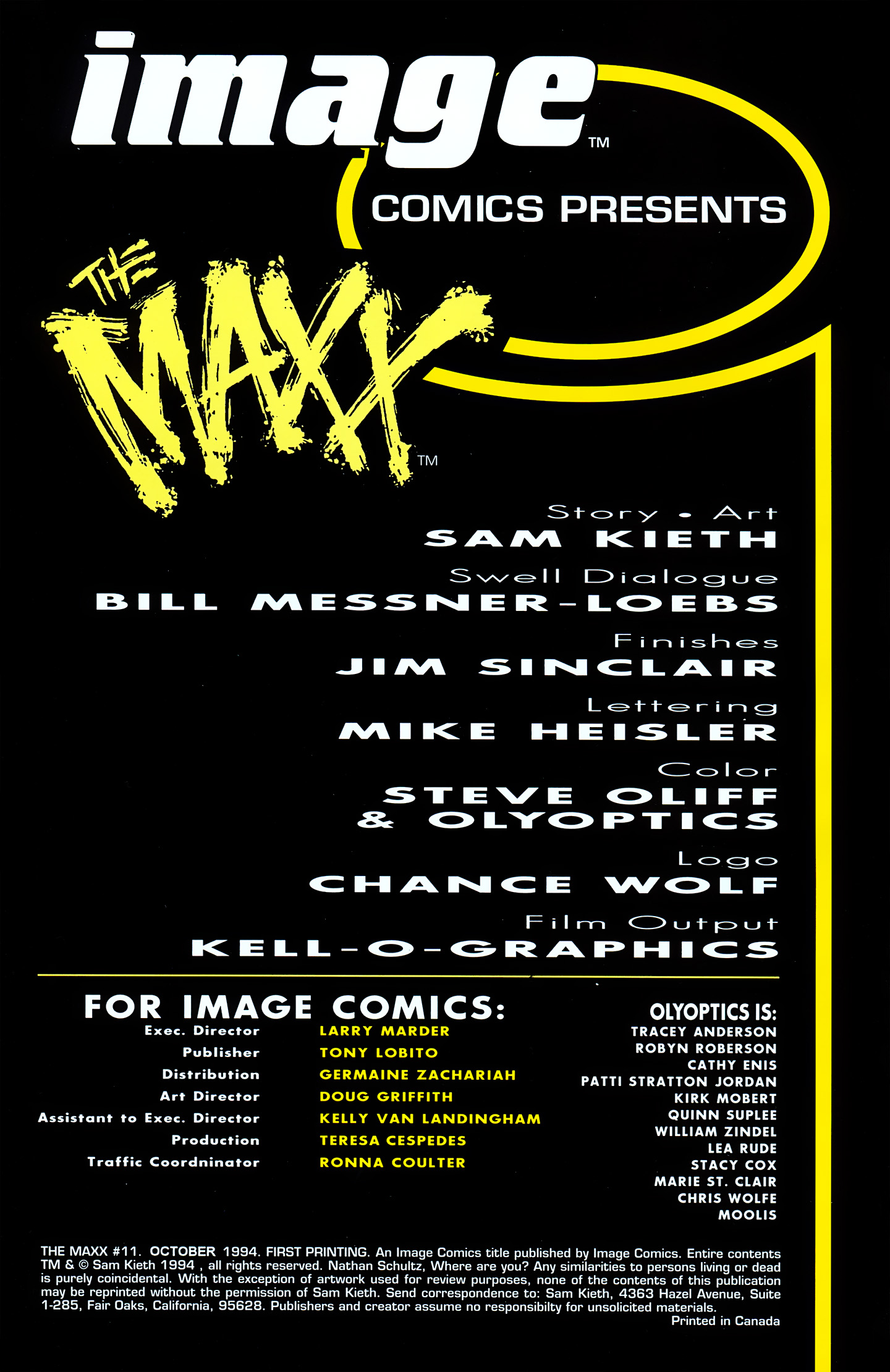 Read online The Maxx (1993) comic -  Issue #11 - 2