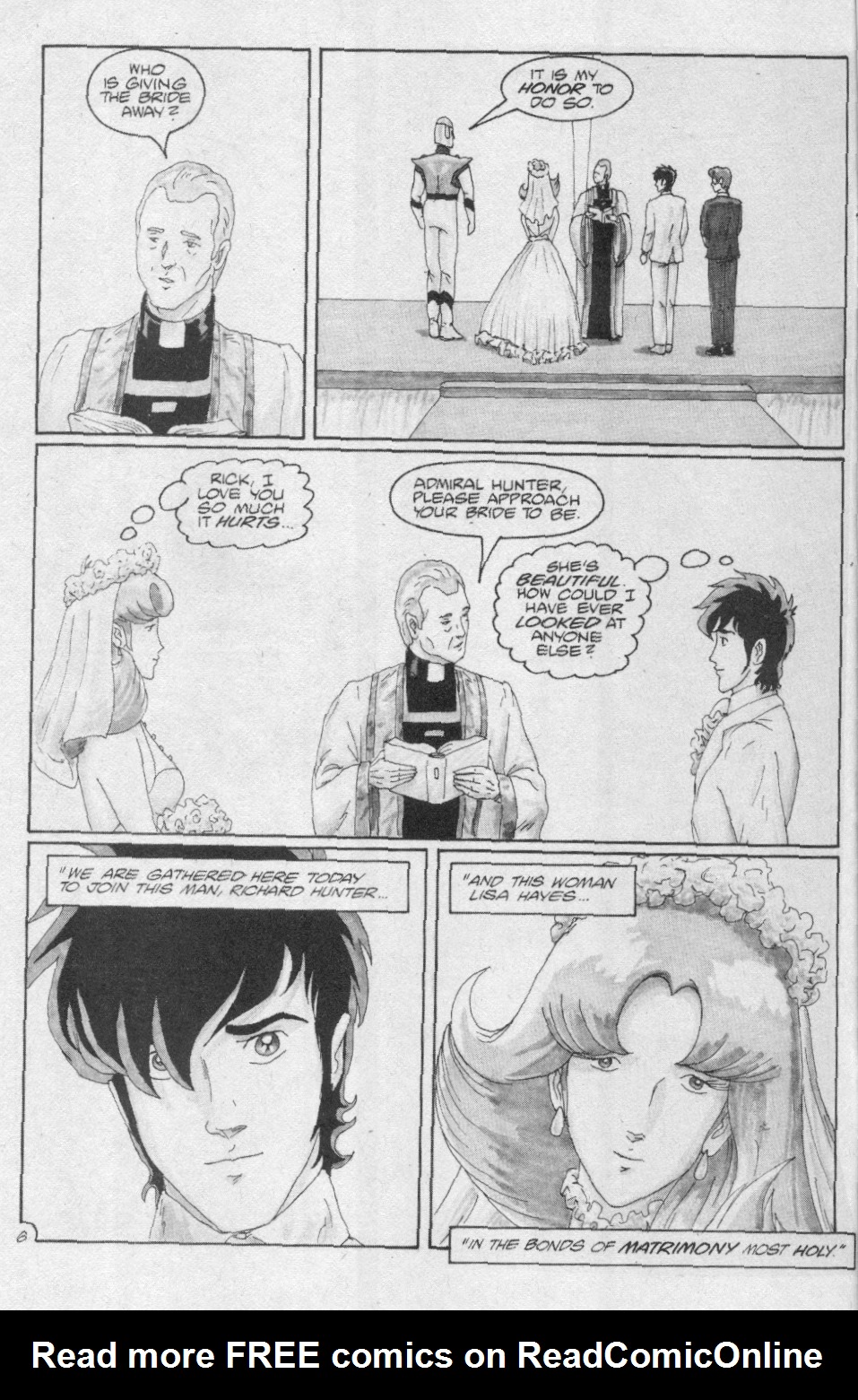 Read online Robotech II: The Sentinels comic -  Issue # _Wedding Special 2 - 7