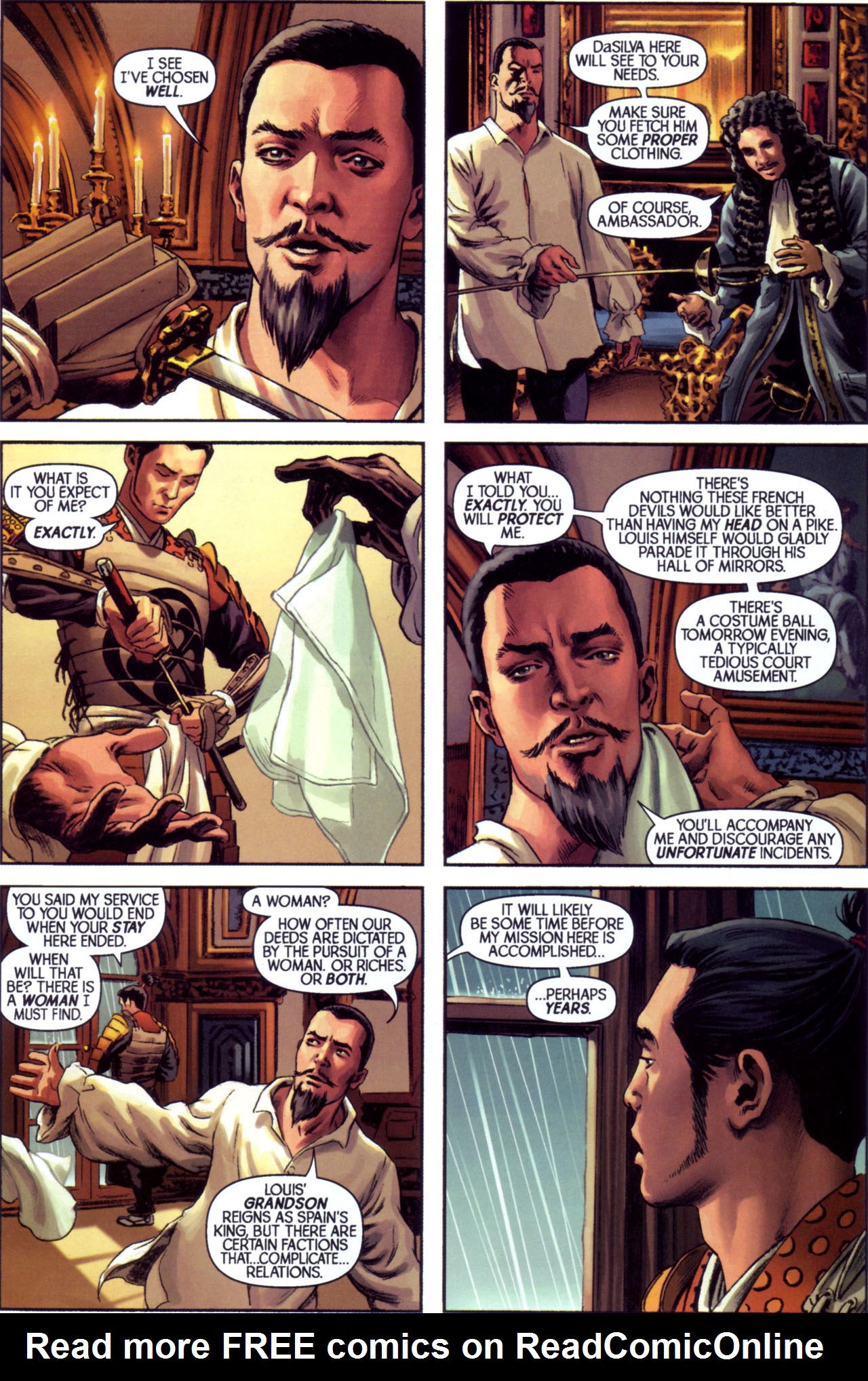 Read online Samurai: Heaven and Earth comic -  Issue #4 - 13