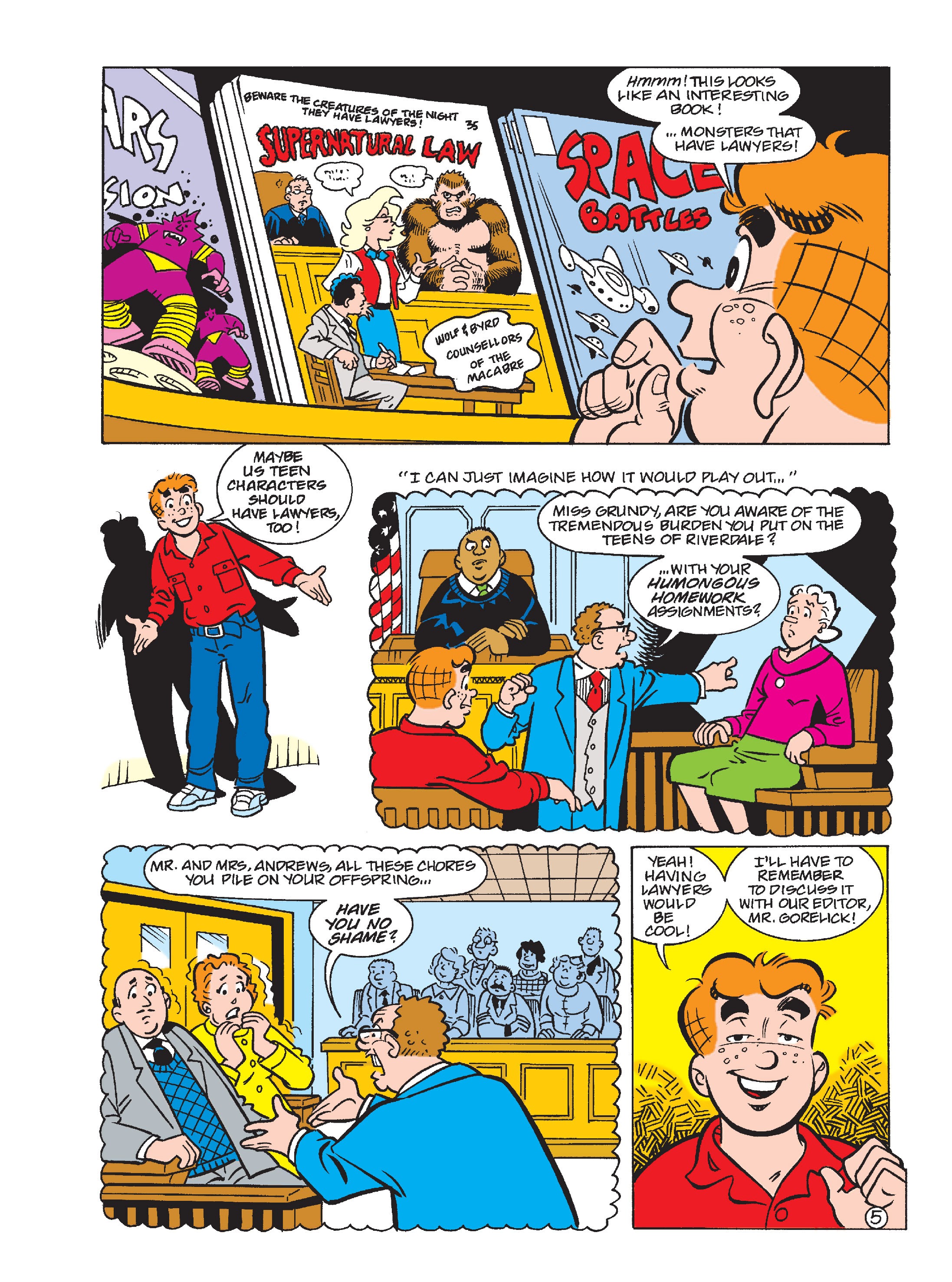 Read online Archie's Double Digest Magazine comic -  Issue #265 - 129