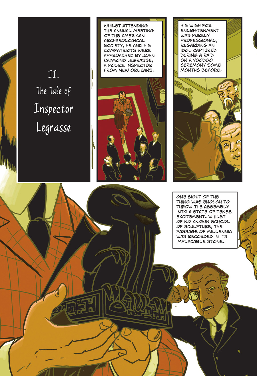 Read online The Lovecraft Anthology comic -  Issue # TPB 1 - 15