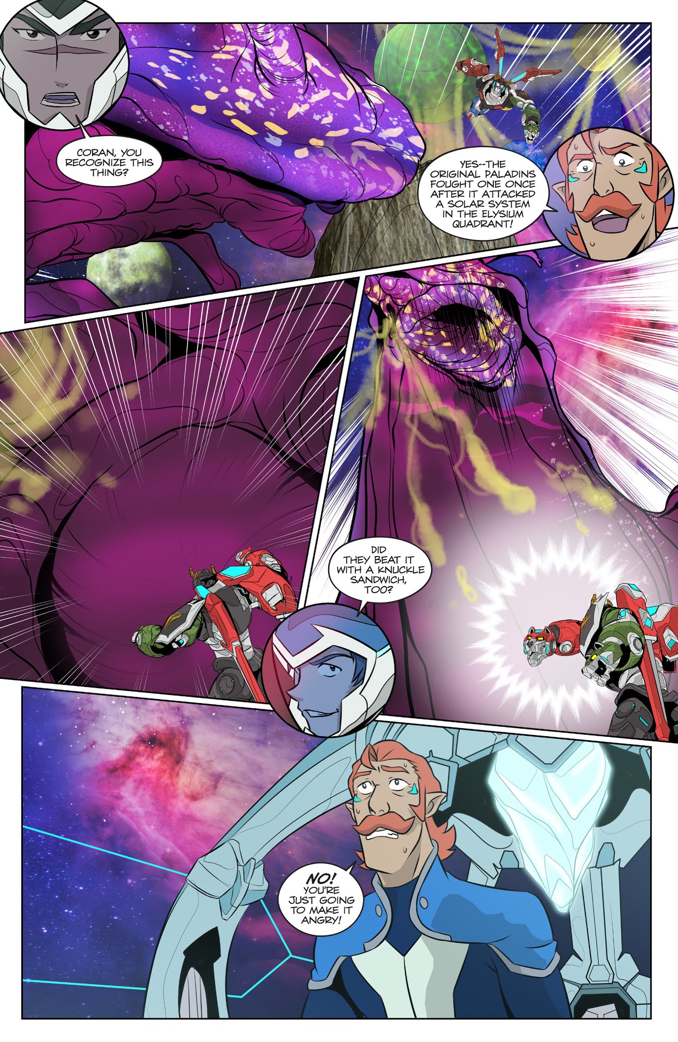 Read online Voltron Legendary Defender (2018) comic -  Issue #5 - 5
