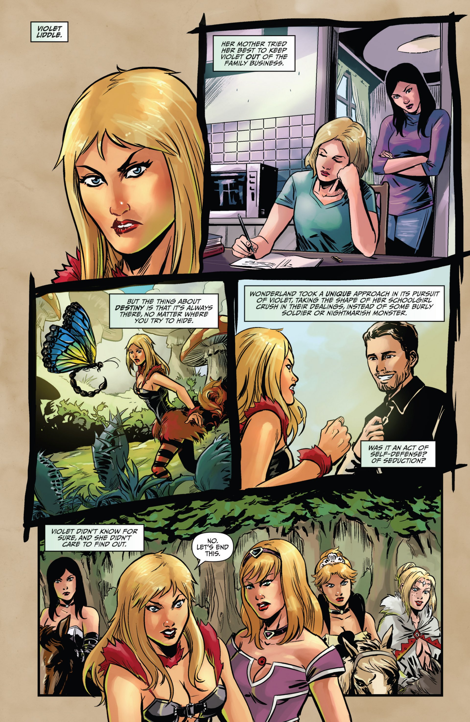 Read online Grimm Fairy Tales presents Wonderland comic -  Issue #25 - 5