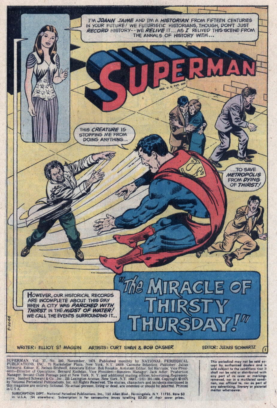 Read online Superman (1939) comic -  Issue #293 - 2