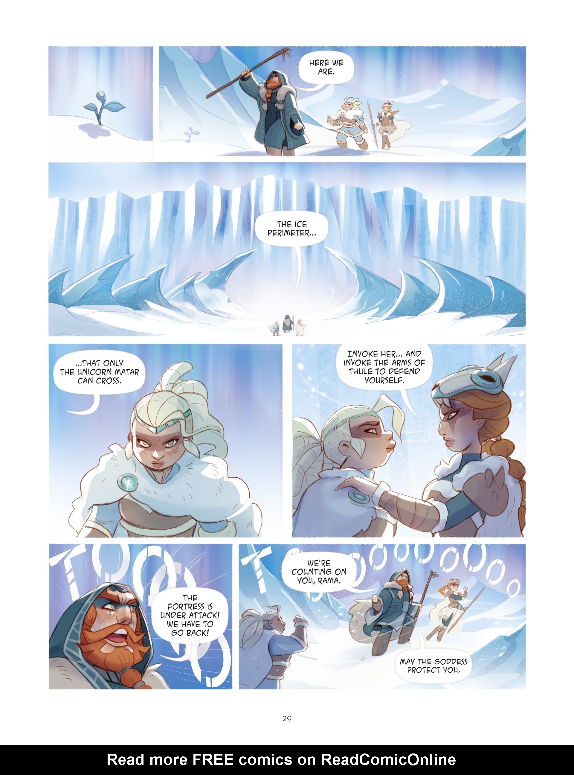 Read online The Unicorn Legacy: Call of the Goddess comic -  Issue # TPB - 28