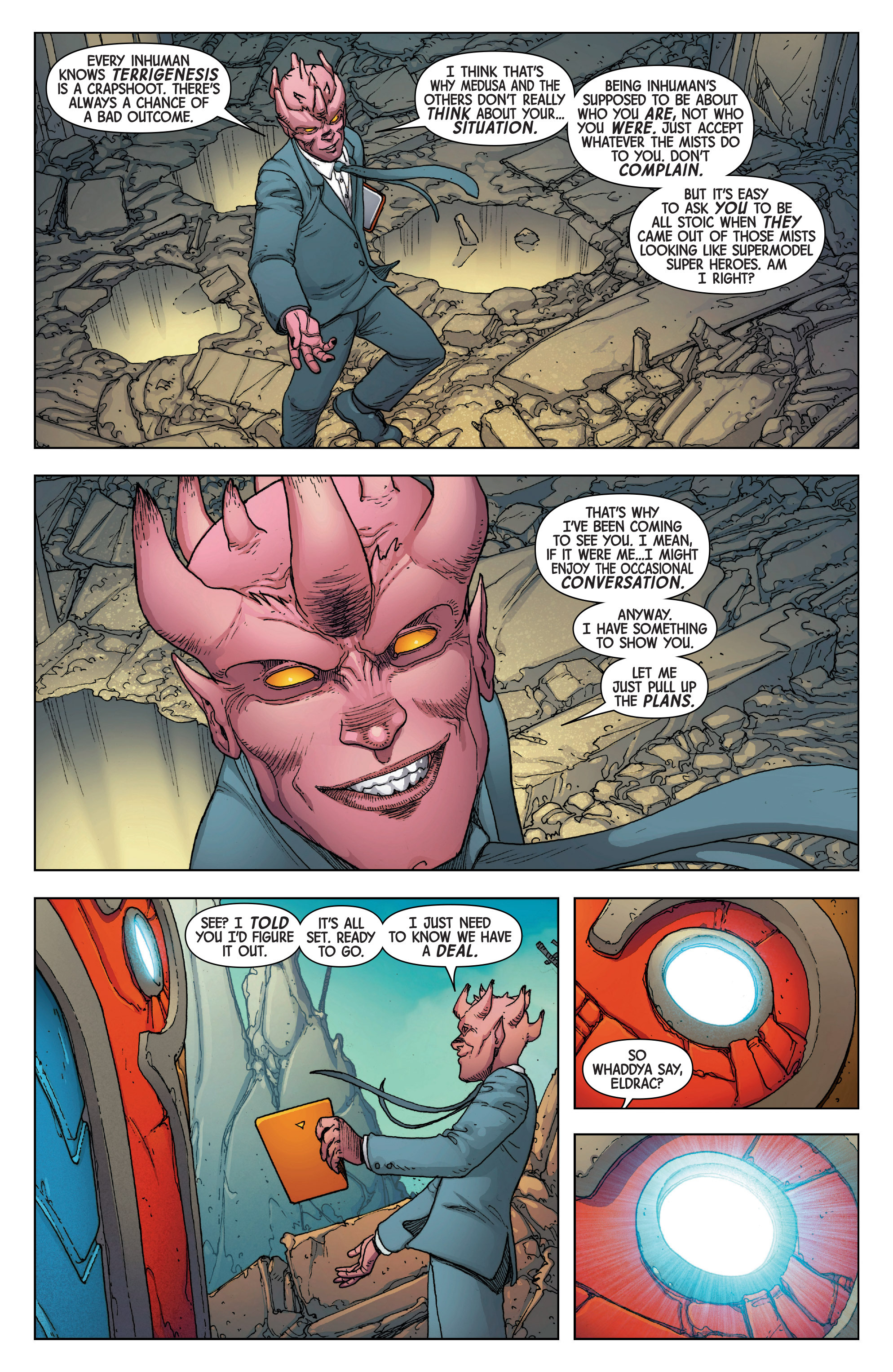 Read online Inhuman (2014) comic -  Issue #13 - 8