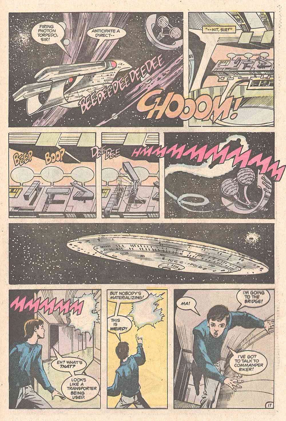 Read online Star Trek: The Next Generation (1988) comic -  Issue #3 - 18