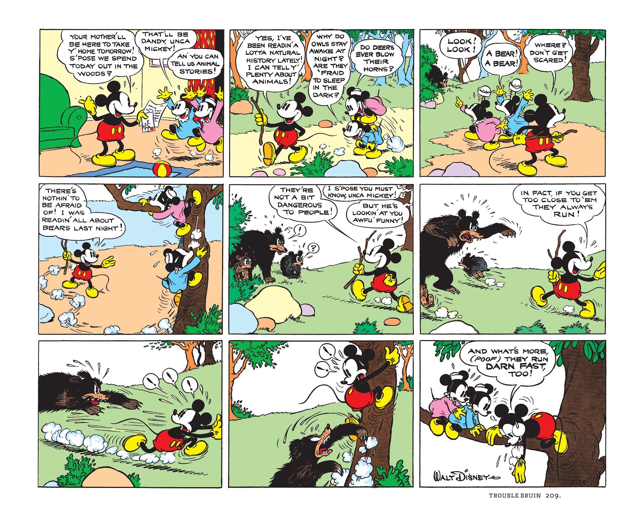 Read online Walt Disney's Mickey Mouse Color Sundays comic -  Issue # TPB 1 (Part 3) - 9
