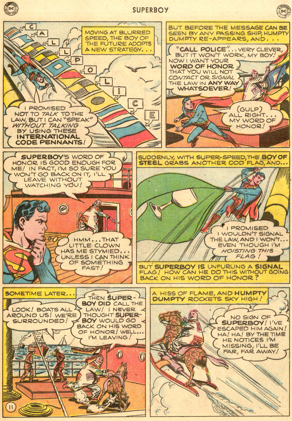 Read online Superboy (1949) comic -  Issue #8 - 26