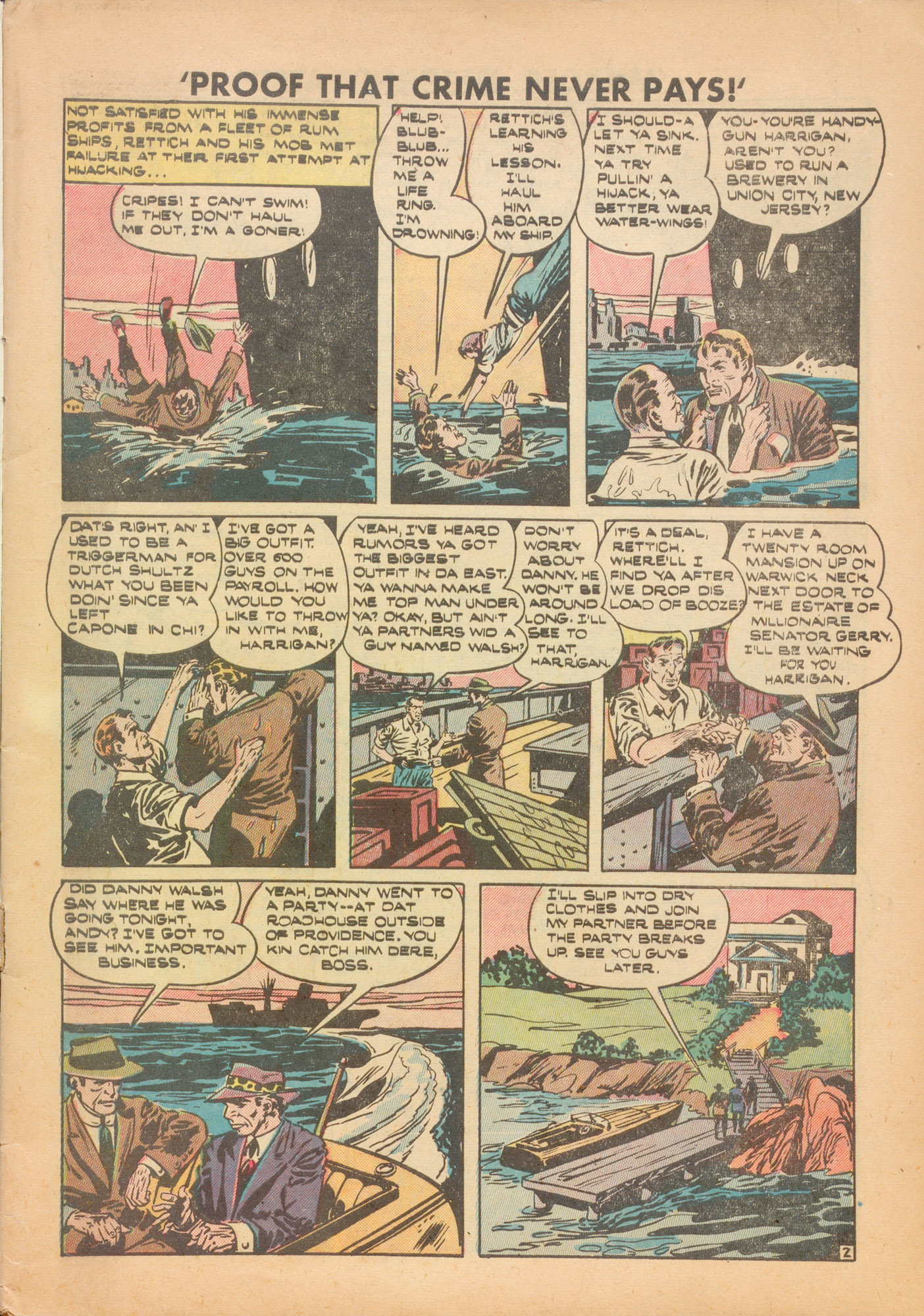 Read online Murder Incorporated (1948) comic -  Issue #5 - 3