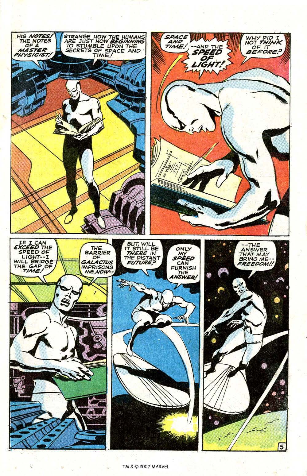 Read online Silver Surfer (1968) comic -  Issue #6 - 7