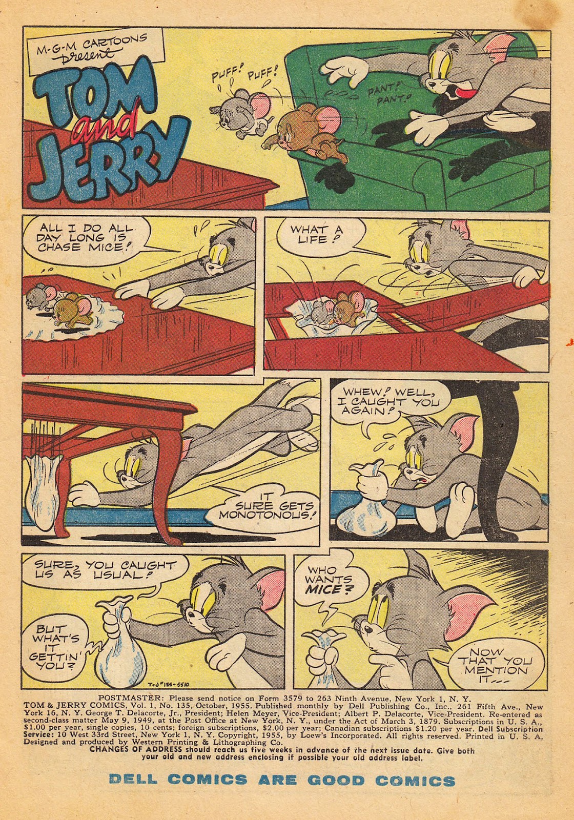 Tom & Jerry Comics issue 135 - Page 3