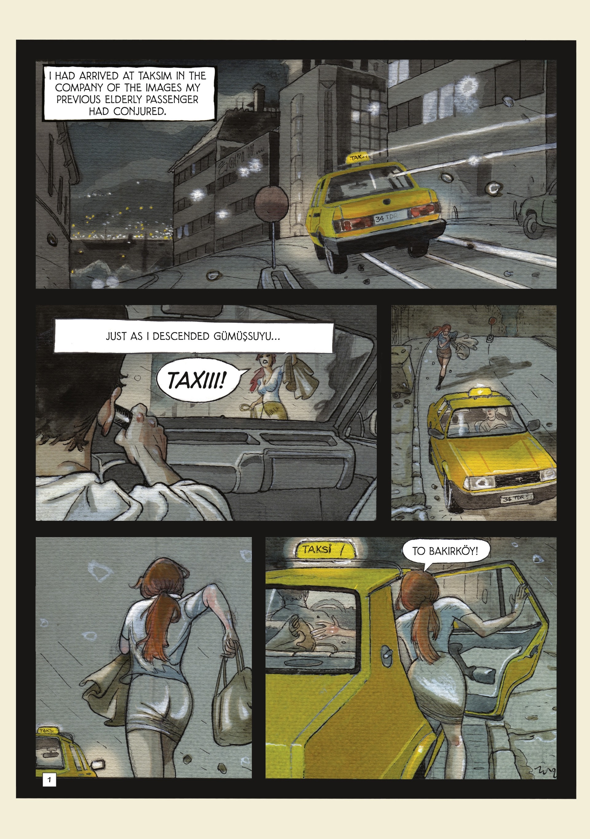 Read online Taxi Tales comic -  Issue #2 - 7