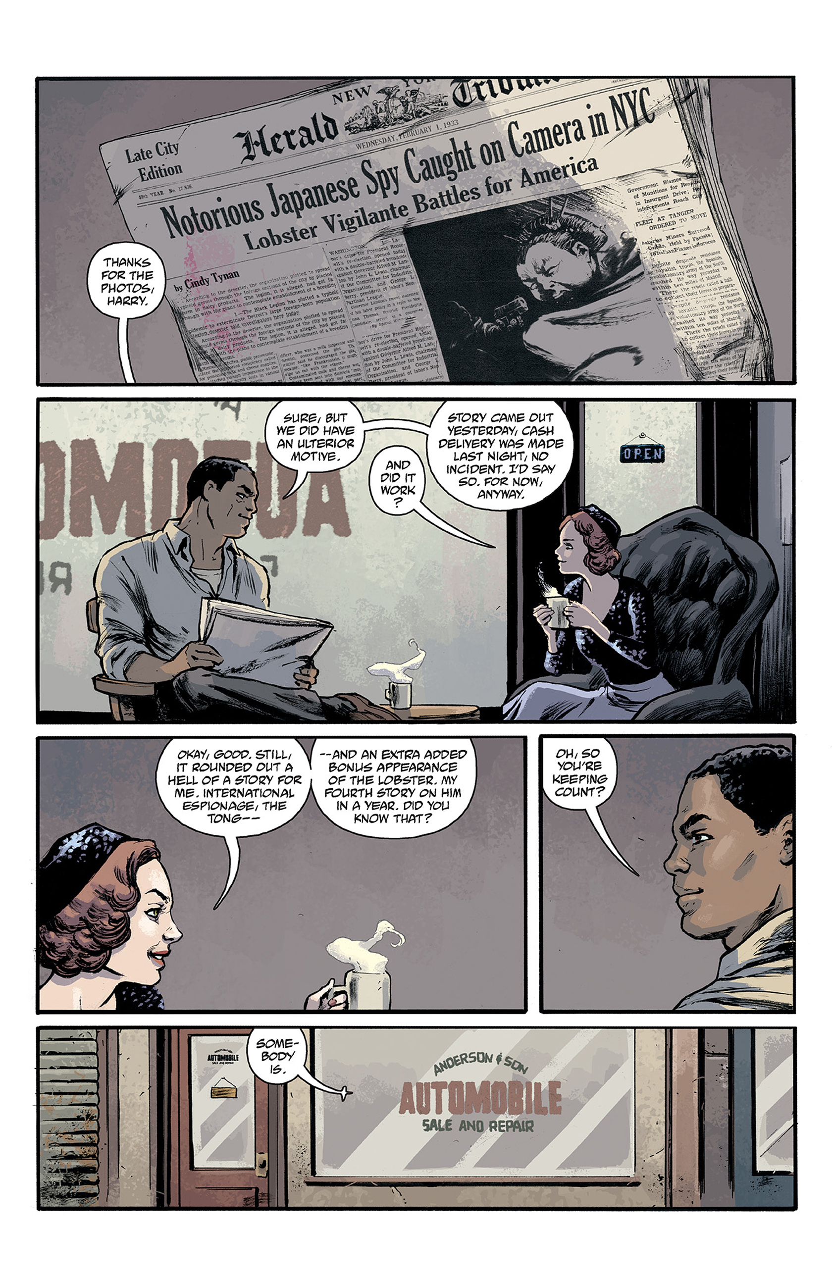 Read online Lobster Johnson: A Scent of Lotus comic -  Issue #1 - 23