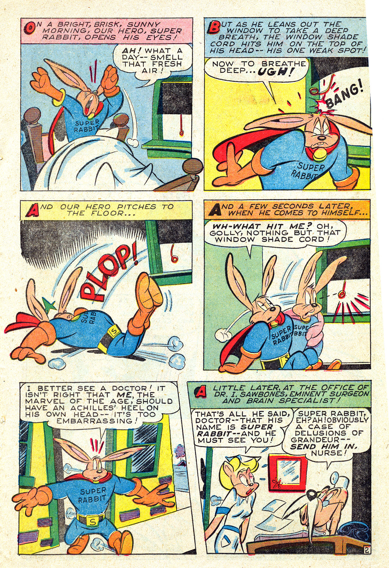 Read online Super Rabbit comic -  Issue #12 - 25