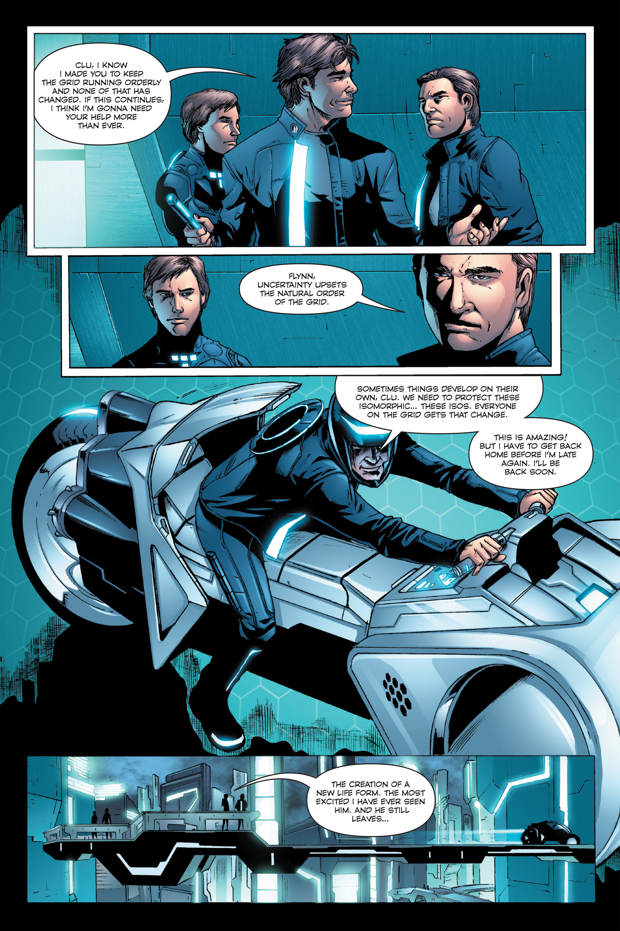 Read online TRON: Betrayal comic -  Issue # TPB - 35