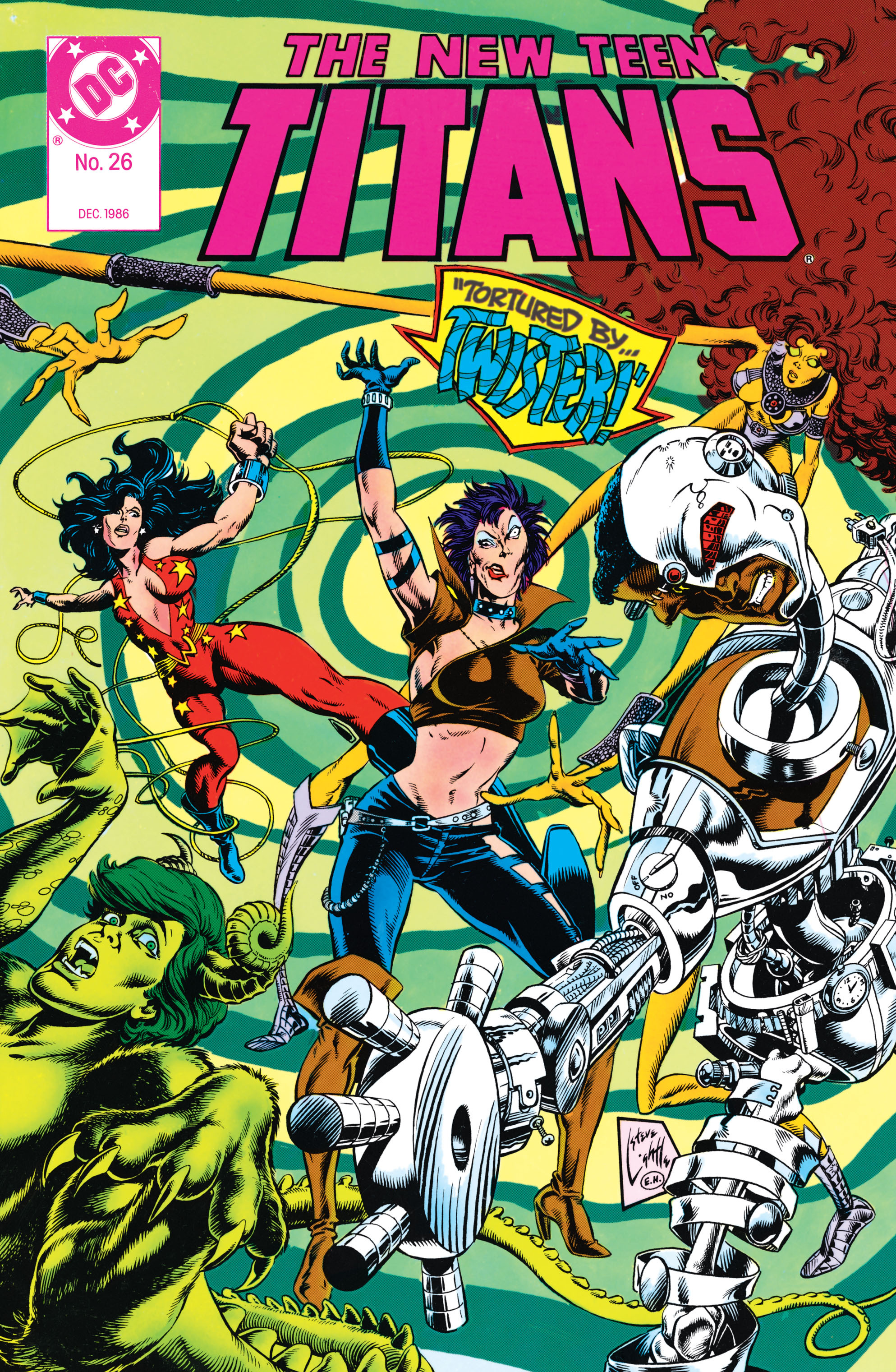 Read online The New Teen Titans (1984) comic -  Issue #26 - 1