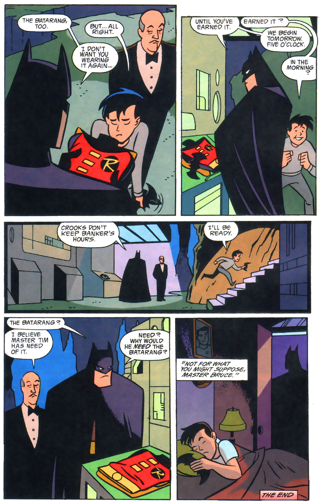 Read Online The Batman Adventures The Lost Years Comic Issue 4