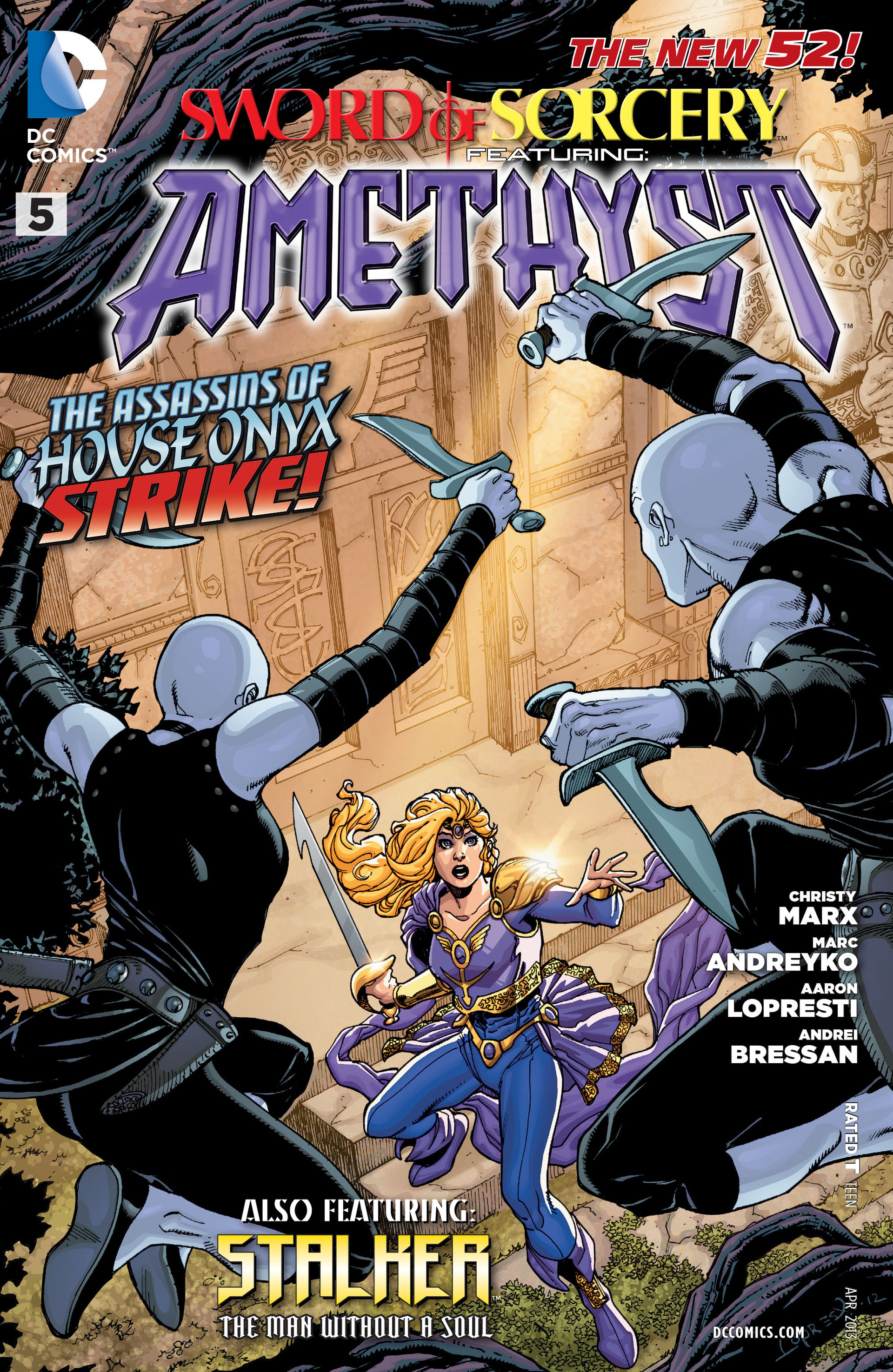 Read online Sword Of Sorcery comic -  Issue #5 - 2