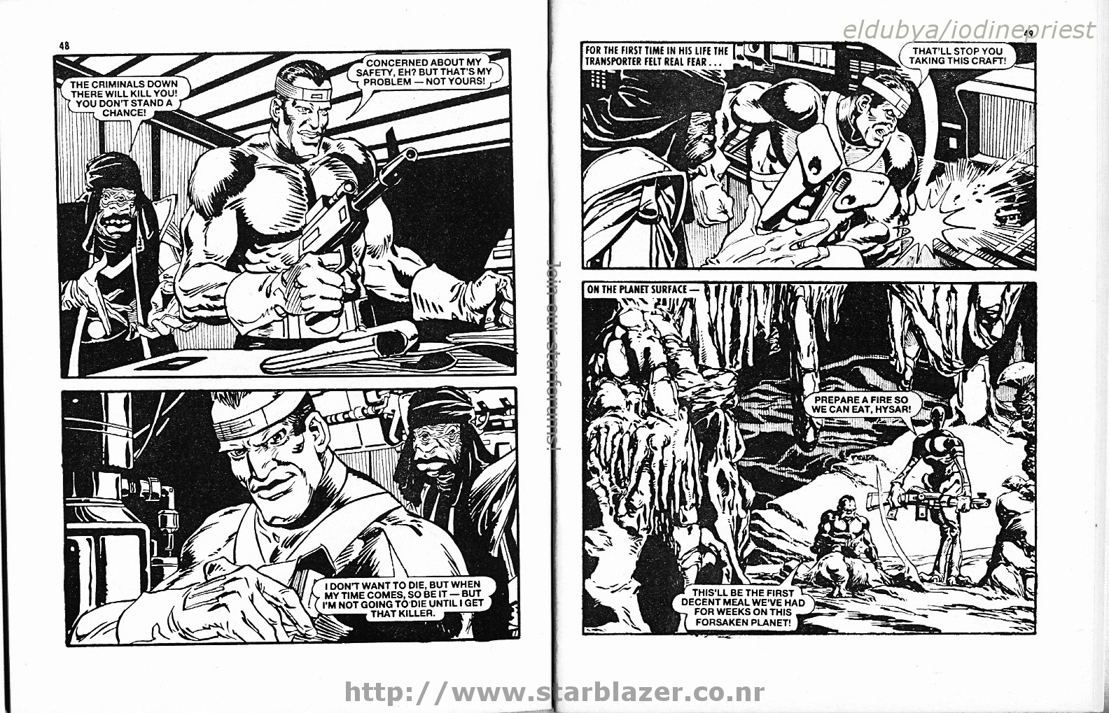 Read online Starblazer comic -  Issue #215 - 26
