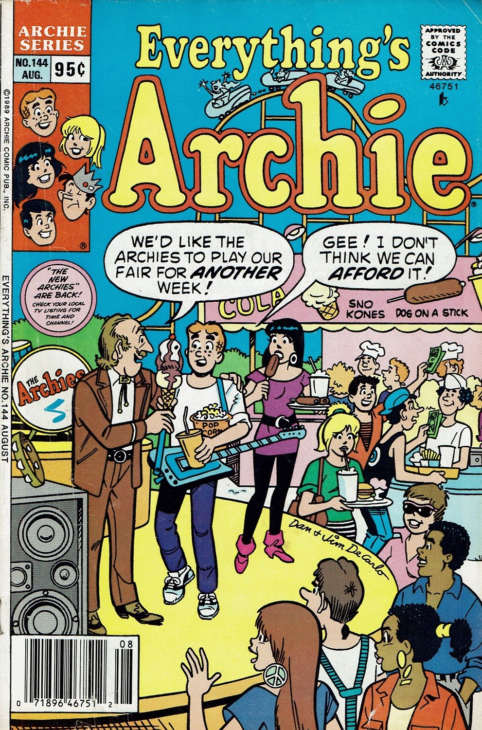 Read online Everything's Archie comic -  Issue #144 - 1