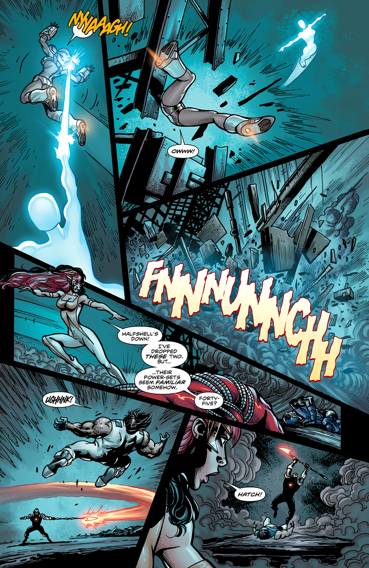 Read online The Hypernaturals comic -  Issue #6 - 17