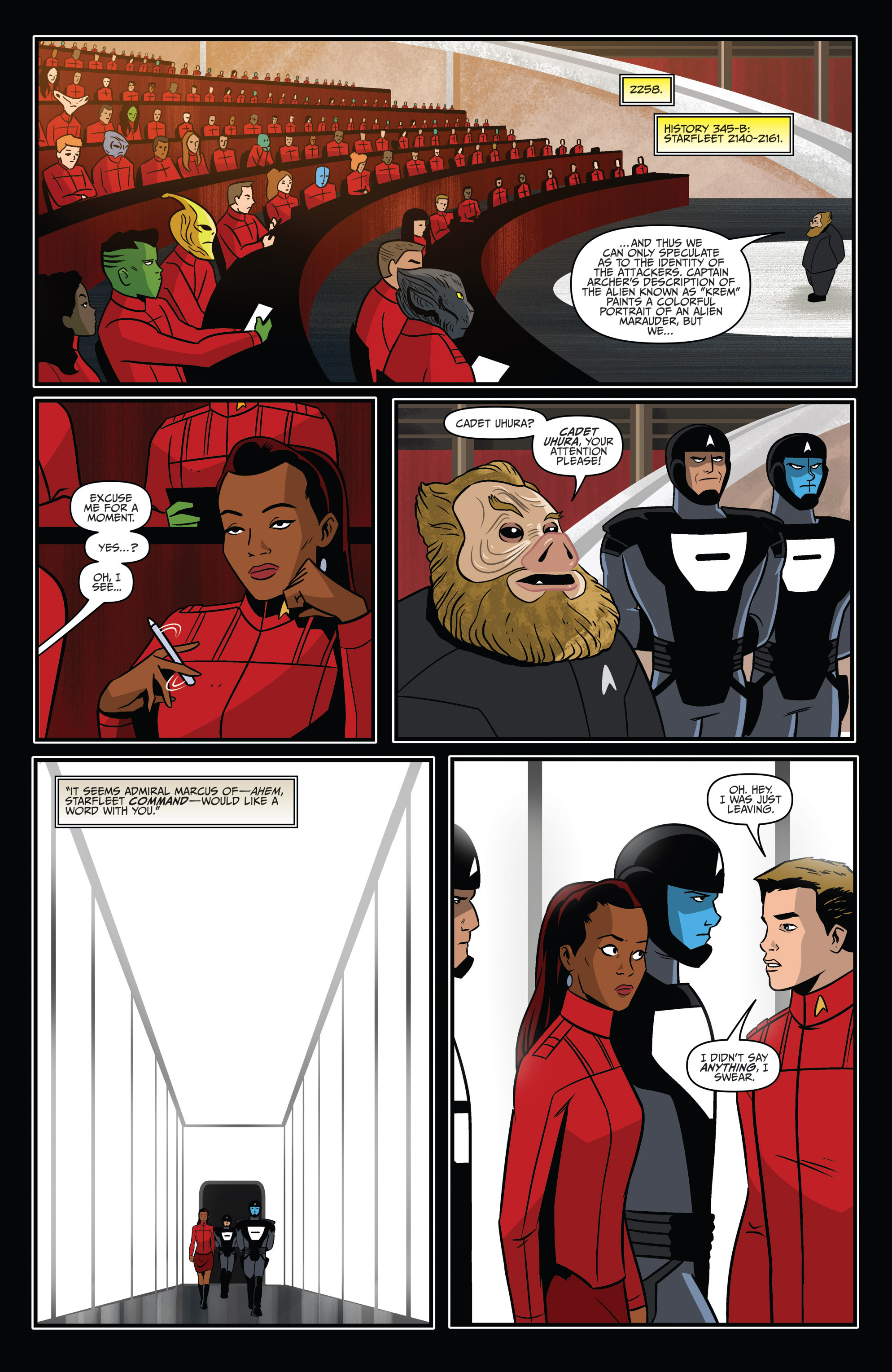 Read online Star Trek: Starfleet Academy (2015) comic -  Issue #3 - 13