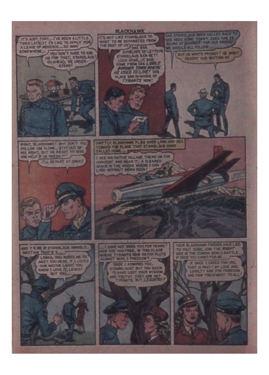 Read online Blackhawk (1957) comic -  Issue #31 - 4