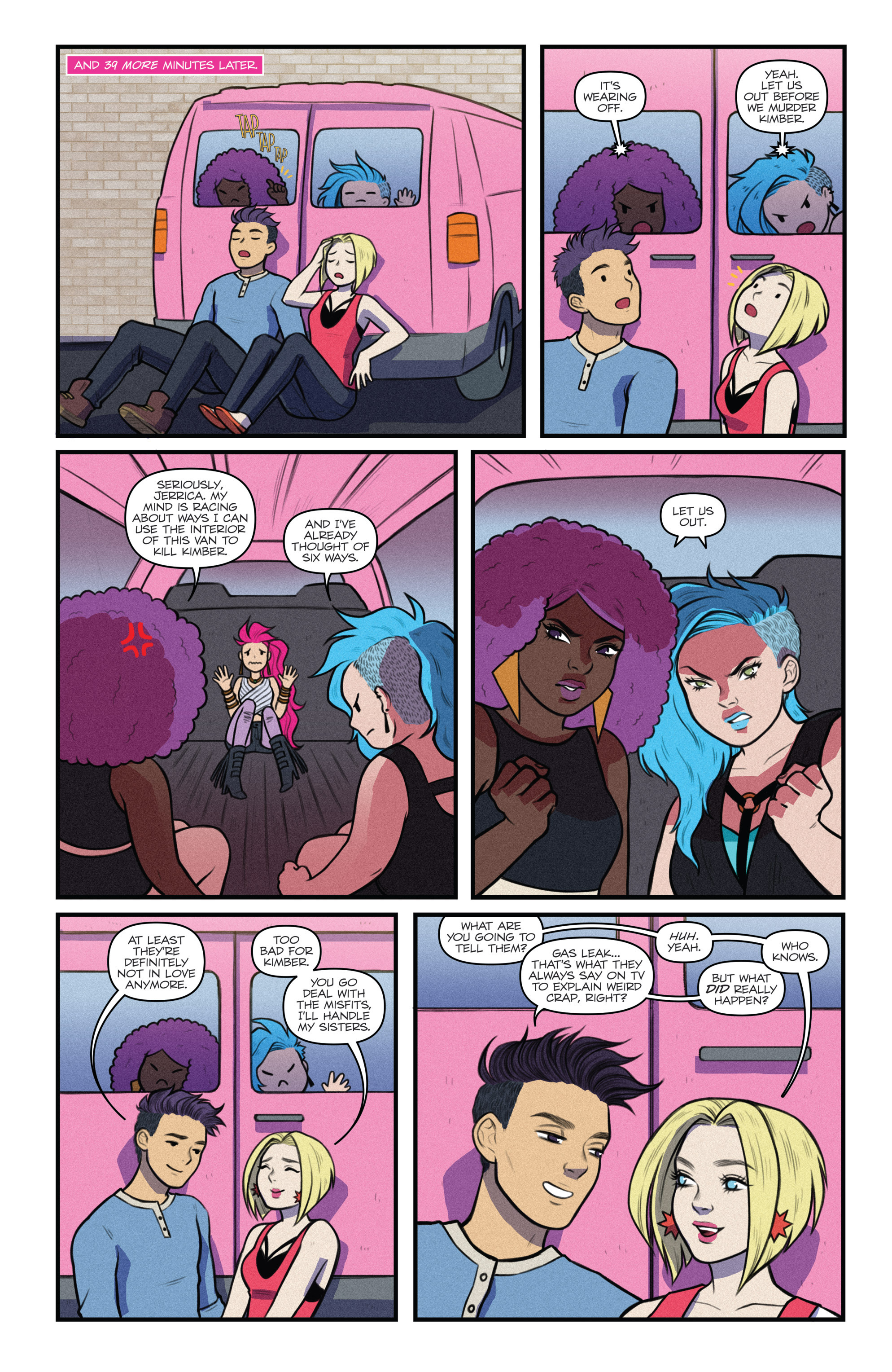 Read online Jem and The Holograms comic -  Issue # _Special - Valentine's Day - 22