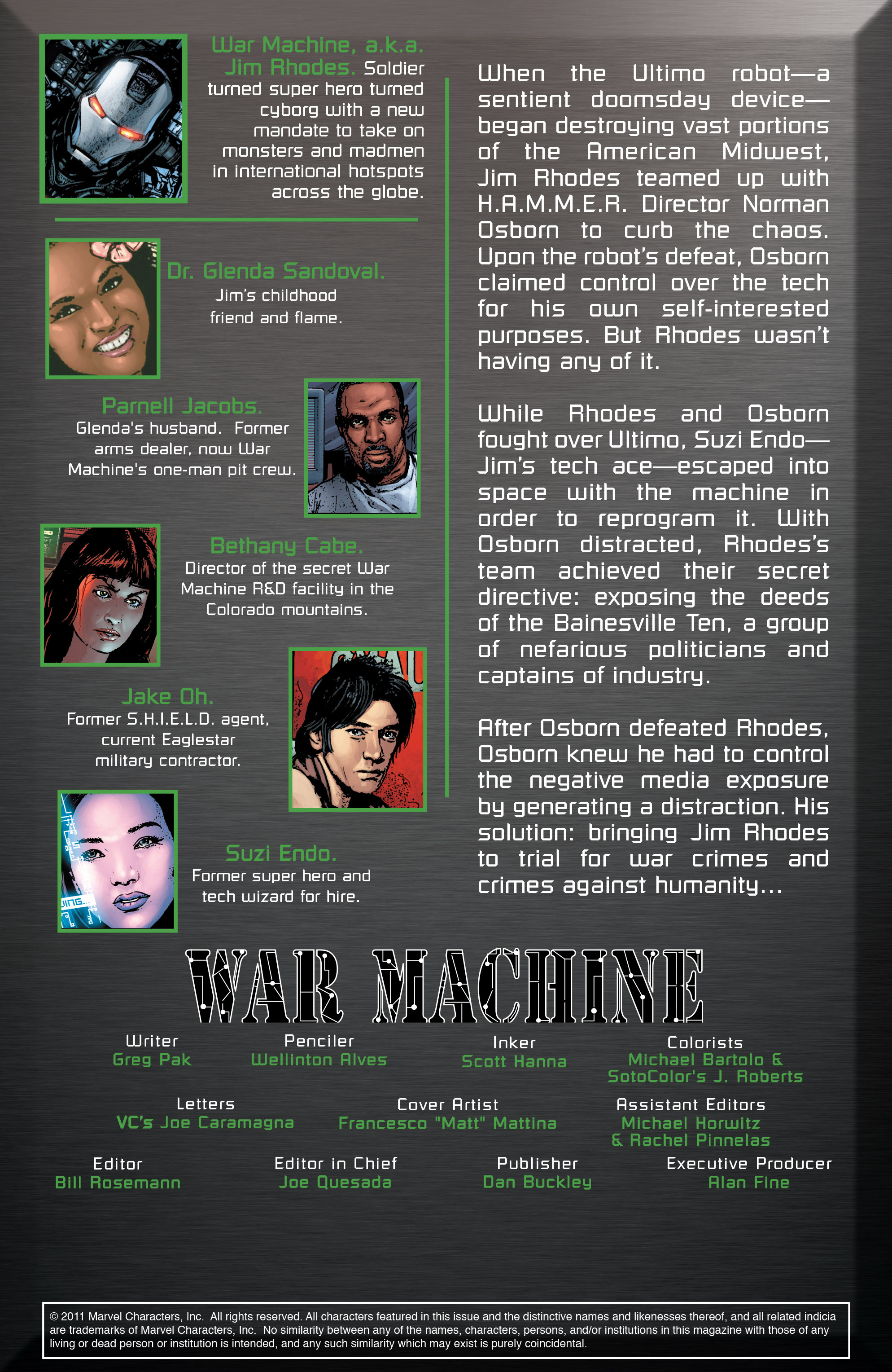 Read online War Machine (2009) comic -  Issue #11 - 2