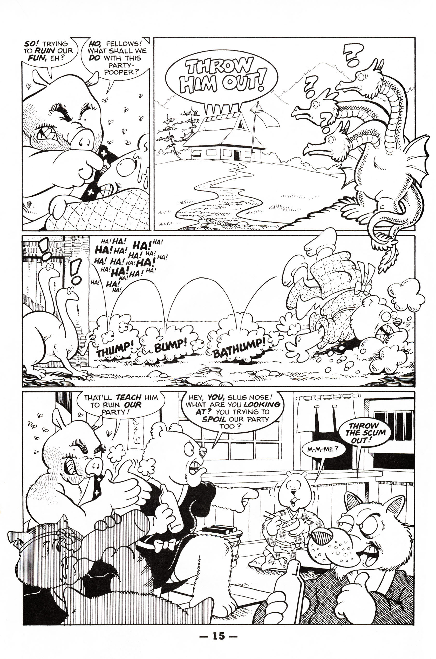 Read online Critters comic -  Issue #6 - 17
