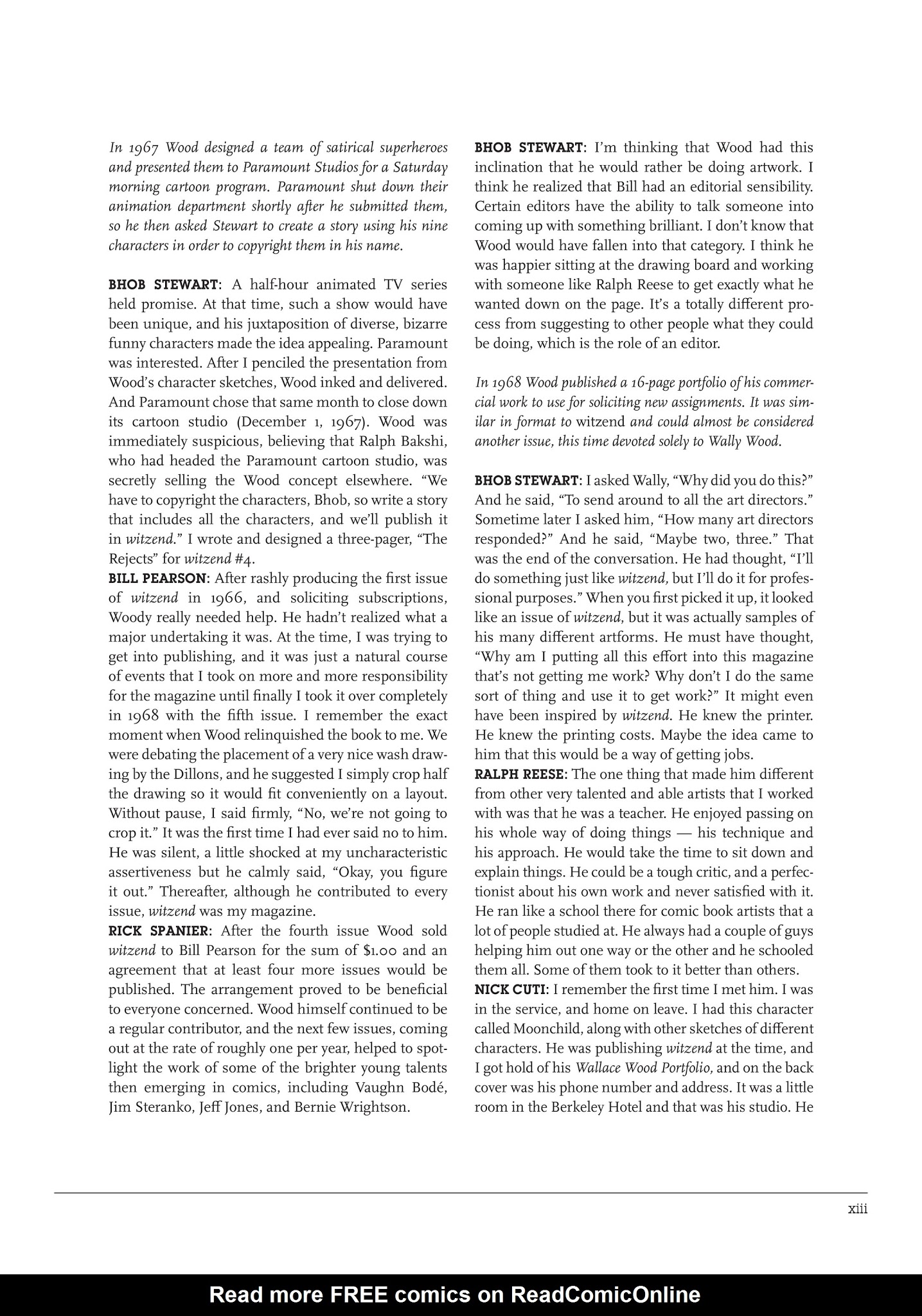 Read online Witzend comic -  Issue # TPB - 330