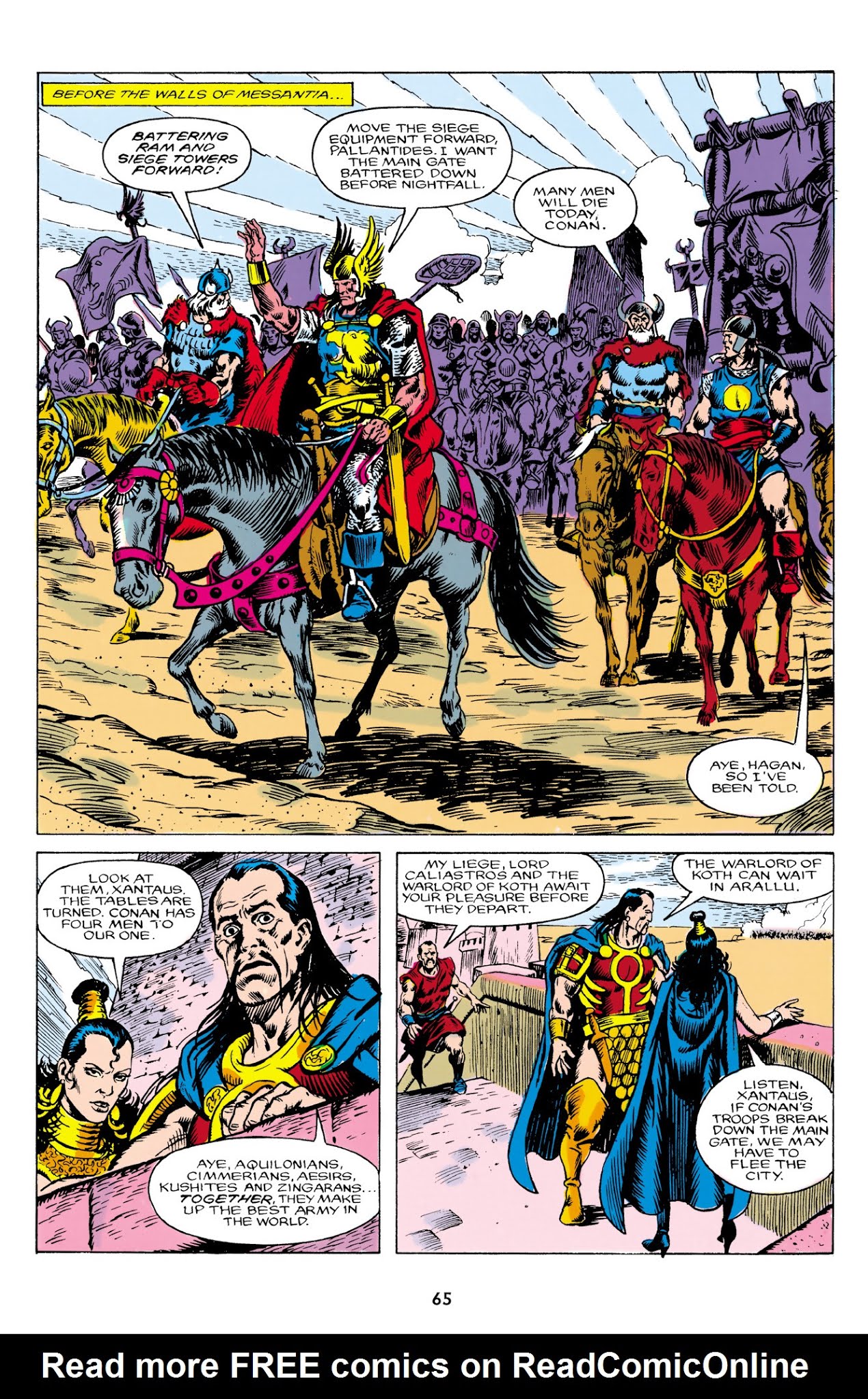 Read online The Chronicles of King Conan comic -  Issue # TPB 9 (Part 1) - 65