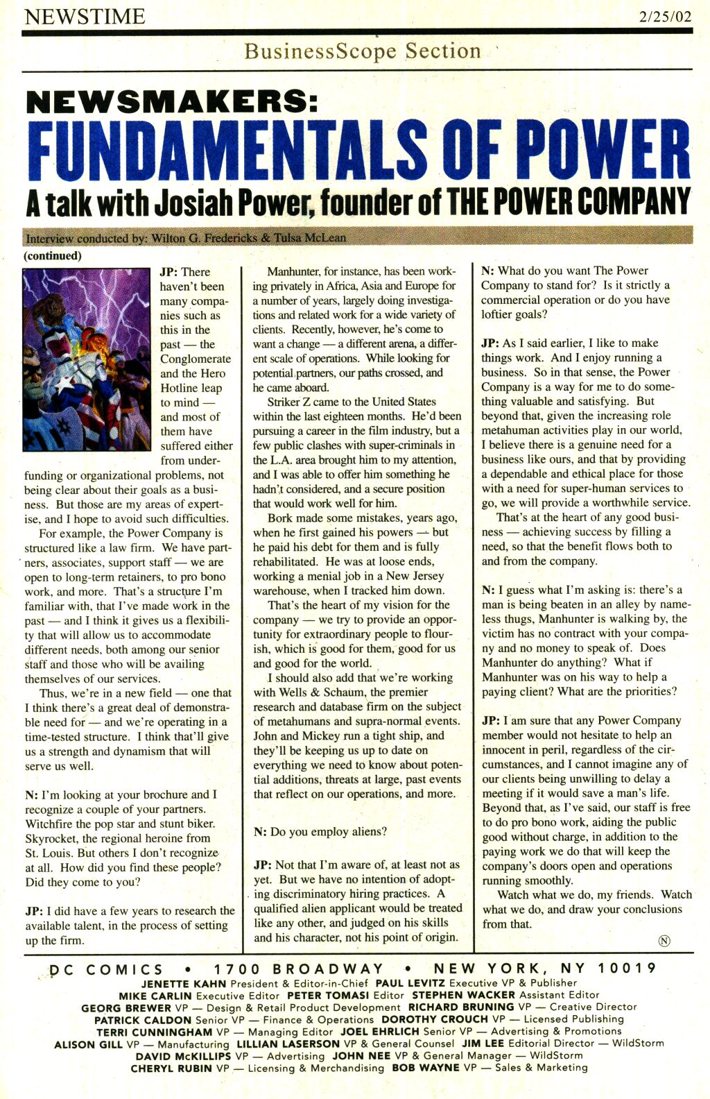 Read online The Power Company comic -  Issue #2 - 23