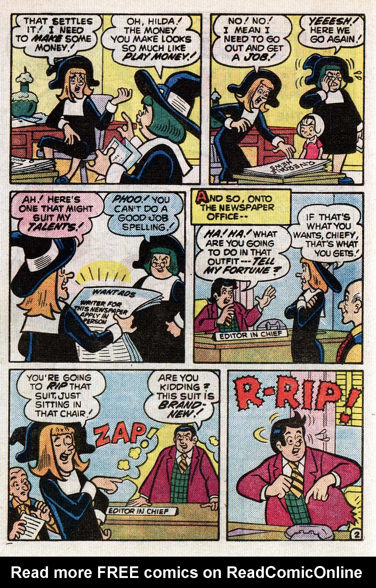 Read online Little Archie Comics Digest Magazine comic -  Issue #15 - 91