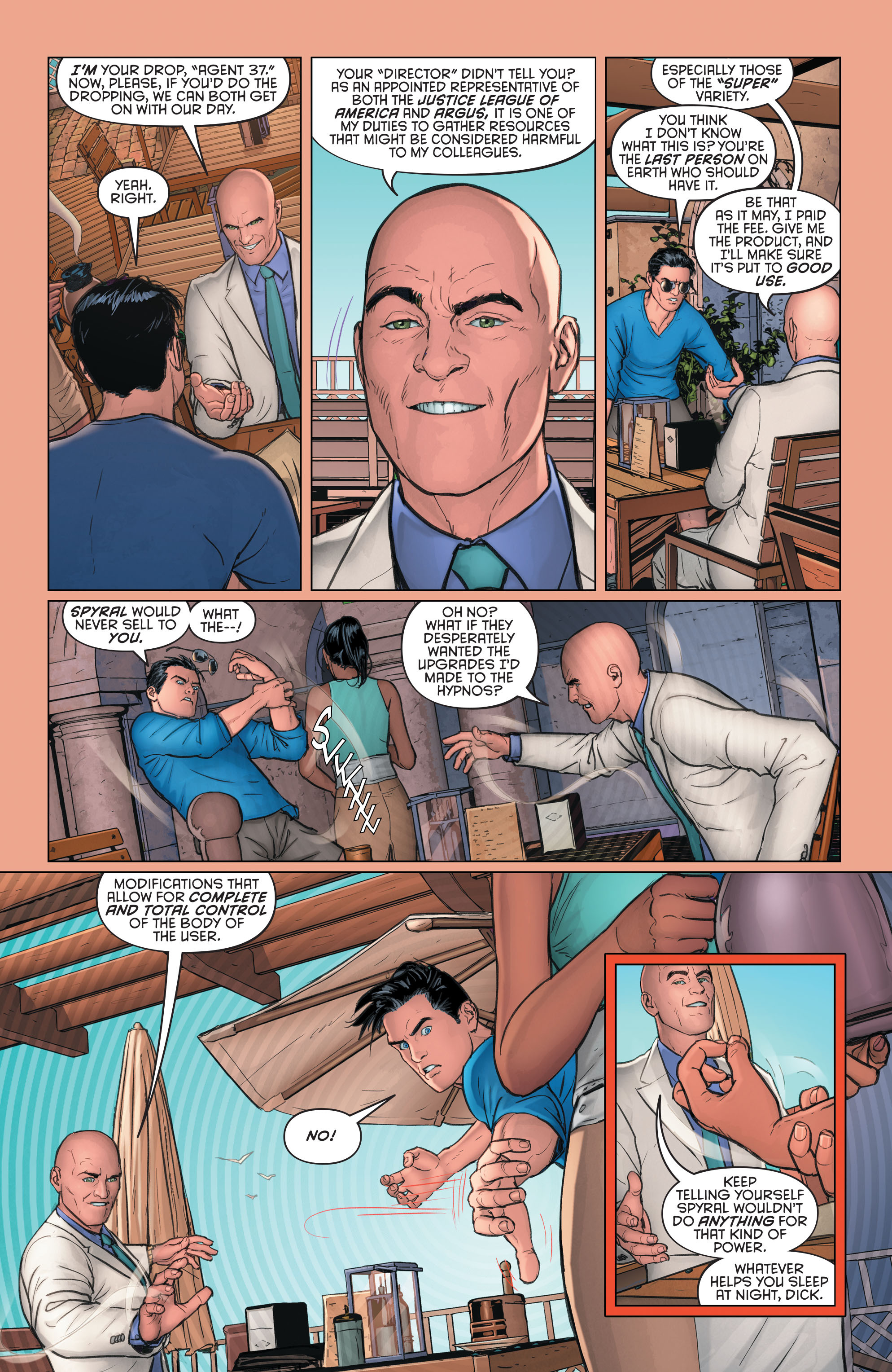 Read online Grayson comic -  Issue #10 - 16