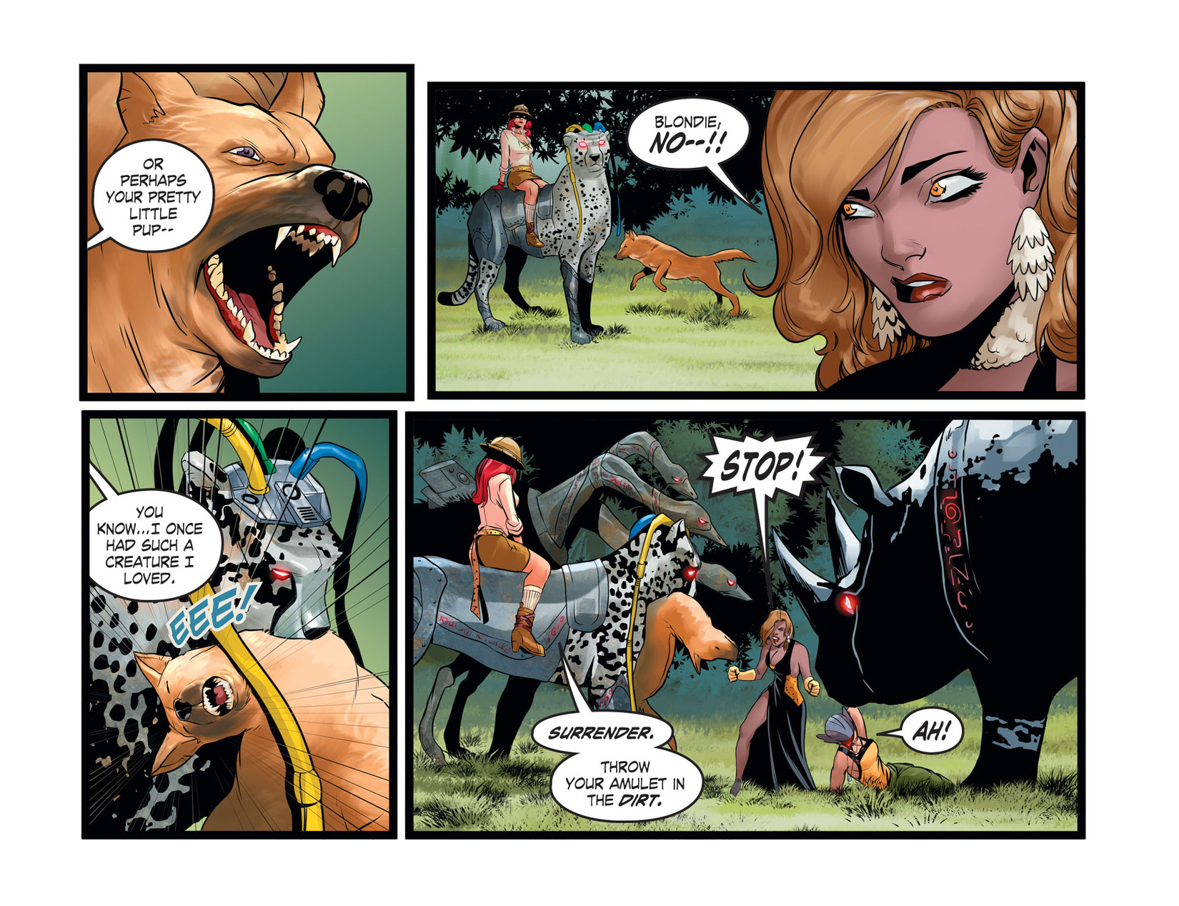 Read online DC Comics: Bombshells comic -  Issue #65 - 4