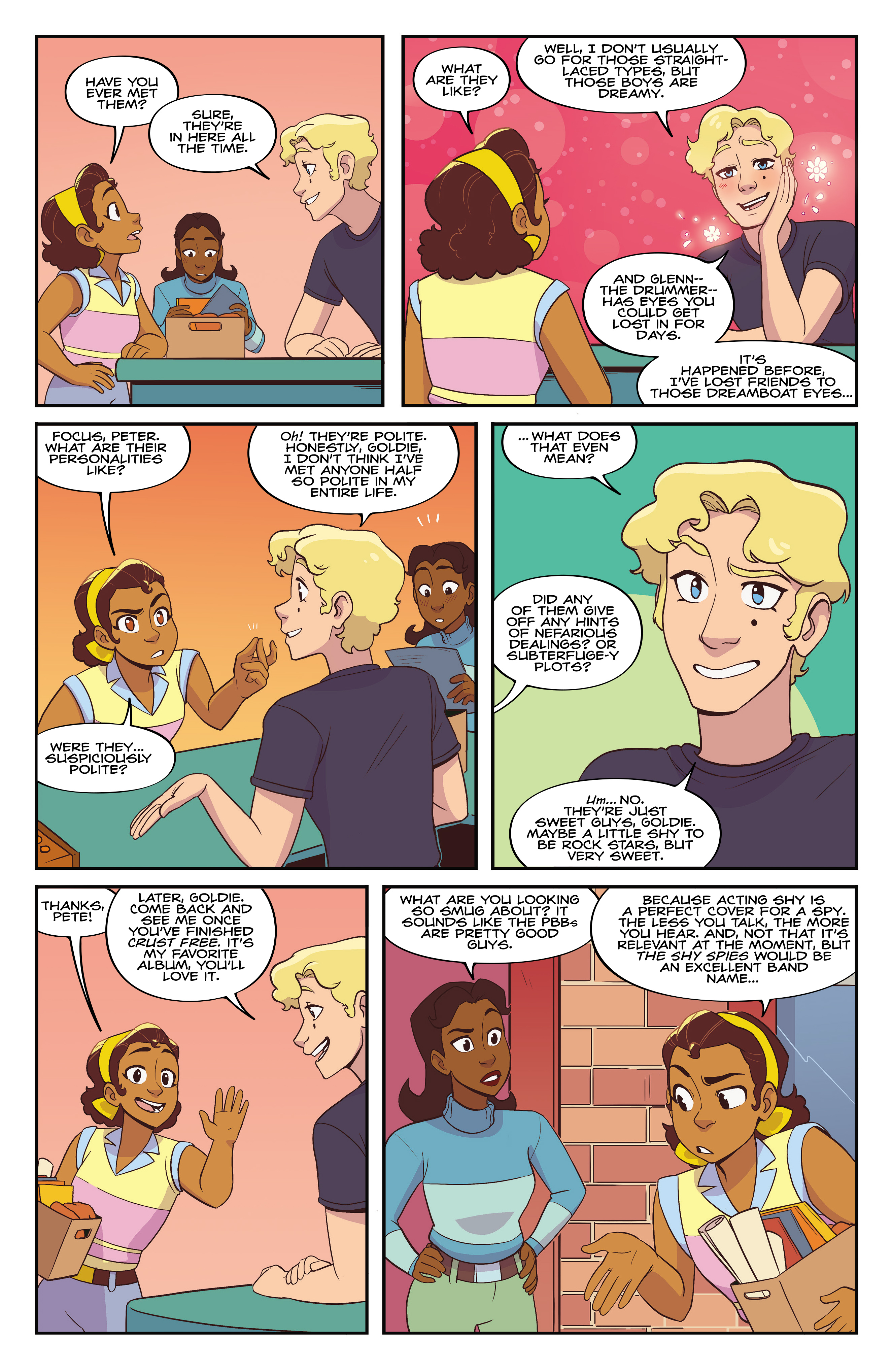 Read online Goldie Vance comic -  Issue # _TPB 4 - 34