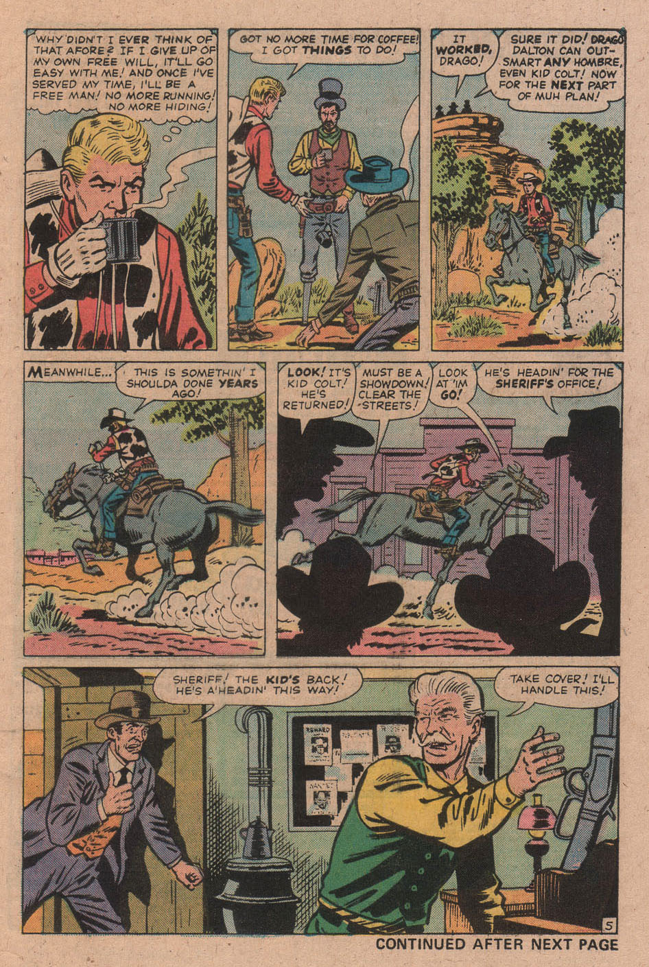 Read online Kid Colt Outlaw comic -  Issue #198 - 9
