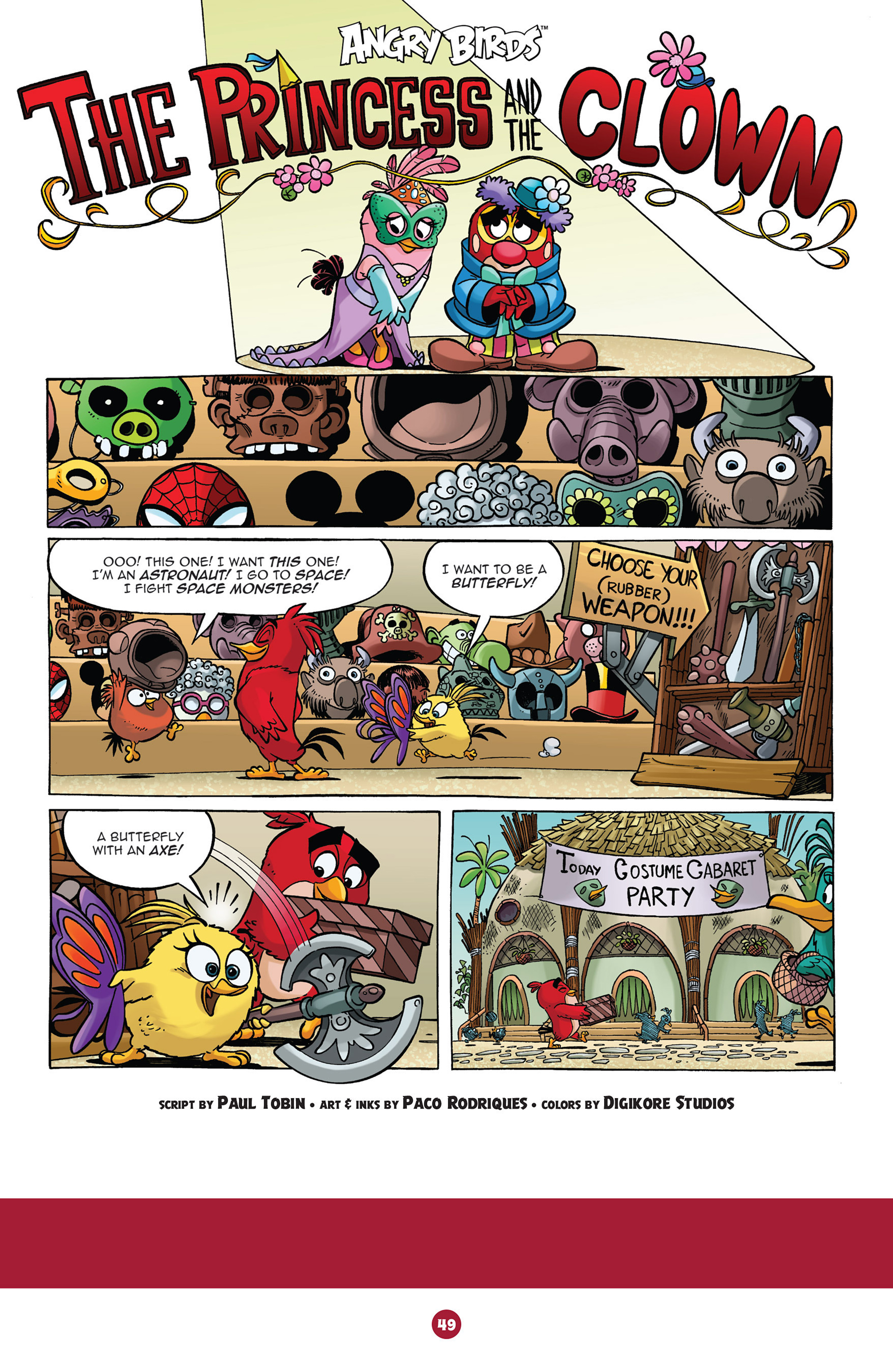 Read online Angry Birds: Big Movie Eggstravaganza comic -  Issue # Full - 52
