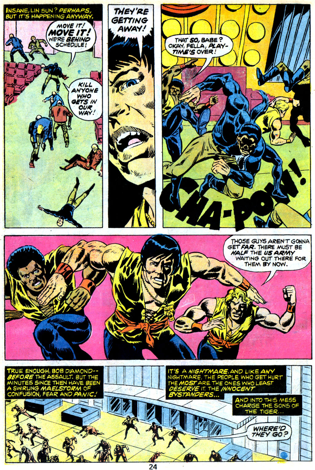 Read online Savage Fists Of Kung Fu comic -  Issue # TPB - 24