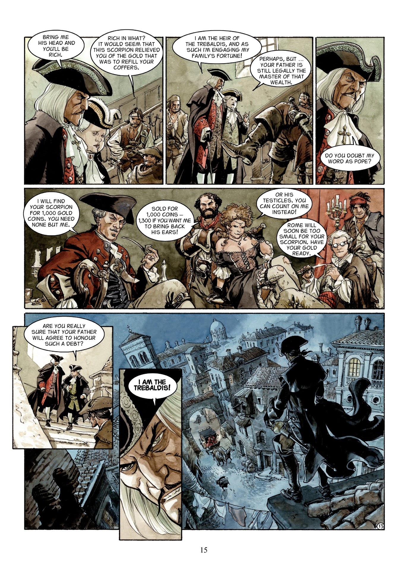 Read online The Scorpion (2008) comic -  Issue #7 - 15