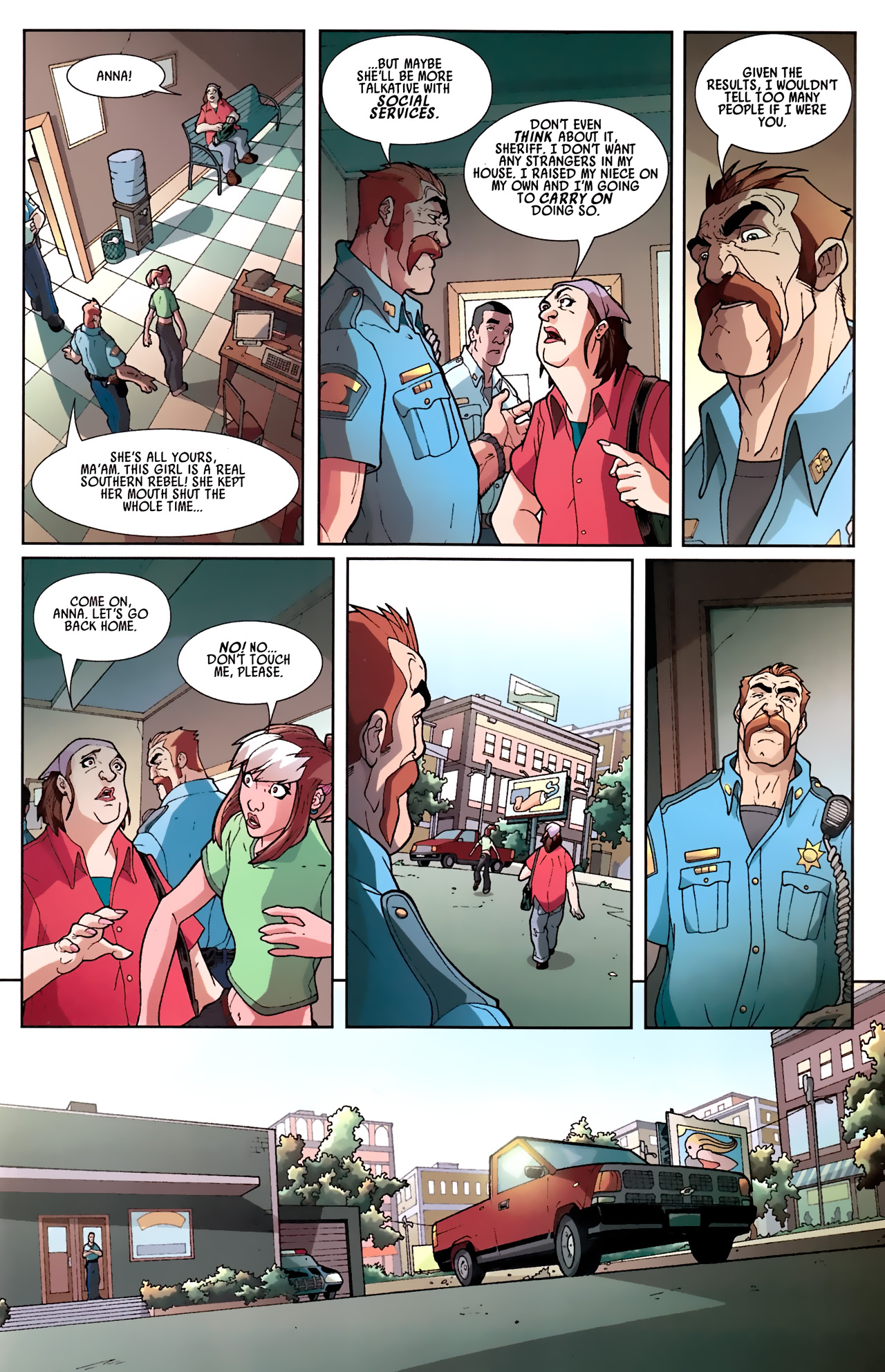 Read online X-Campus comic -  Issue #1 - 8