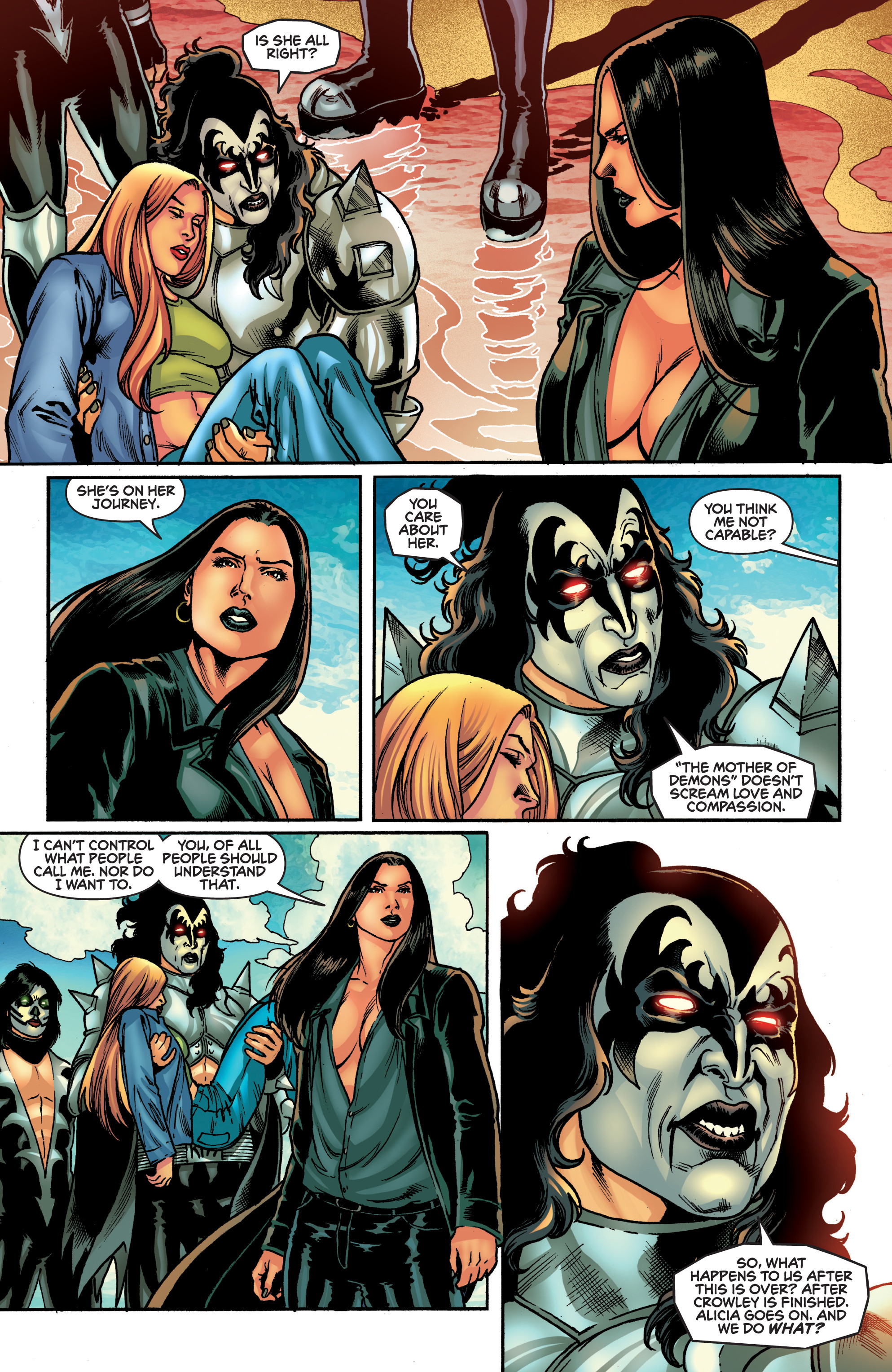 Read online KISS: Blood and Stardust comic -  Issue # _TPB - 98