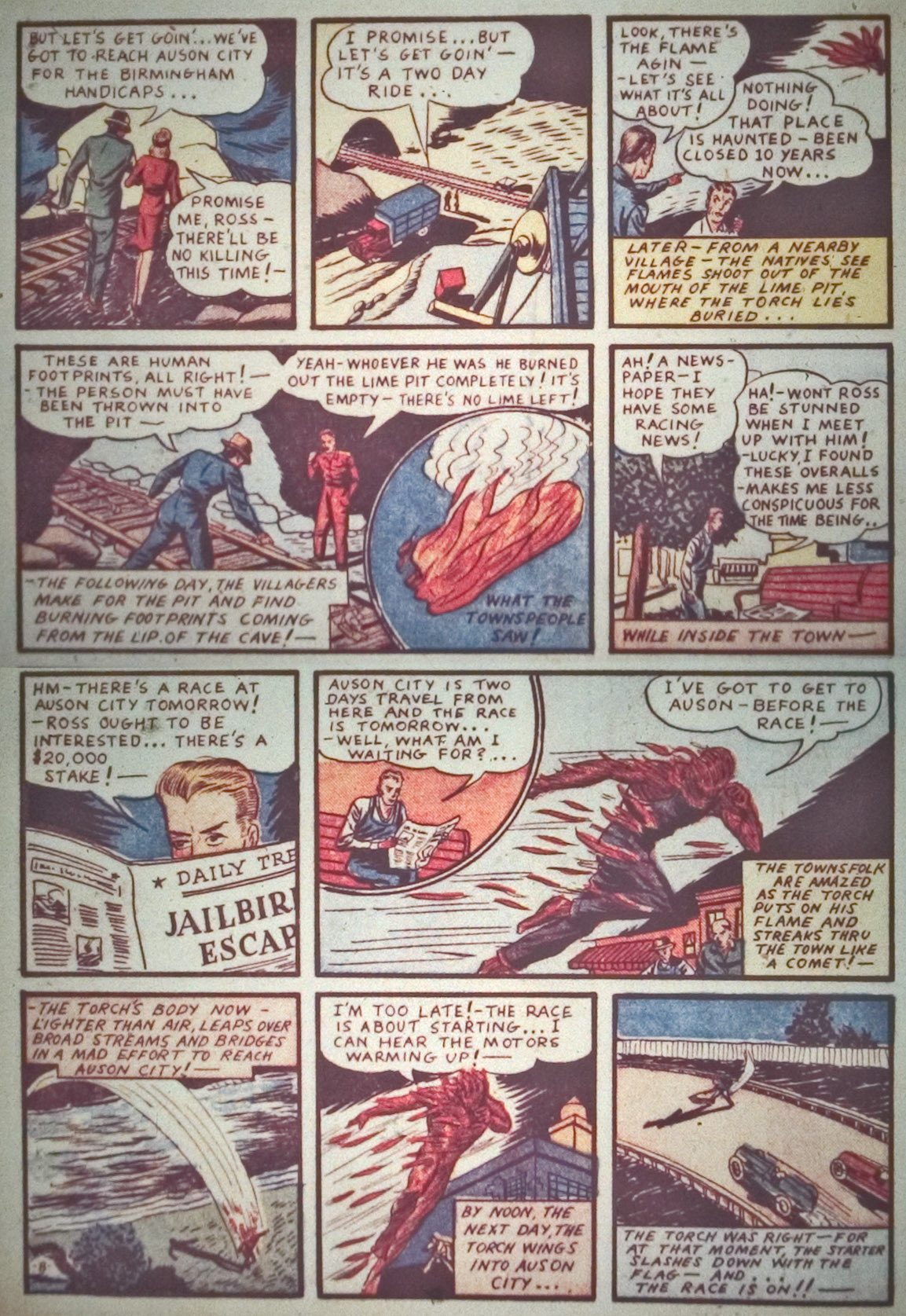 Read online Marvel Mystery Comics comic -  Issue #2 - 10