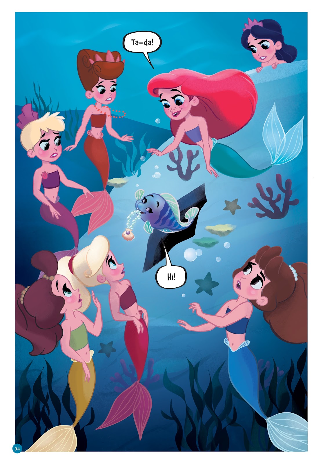 Read online Disney Princess: Ariel and the Sea Wolf comic -  Issue # Full - 31