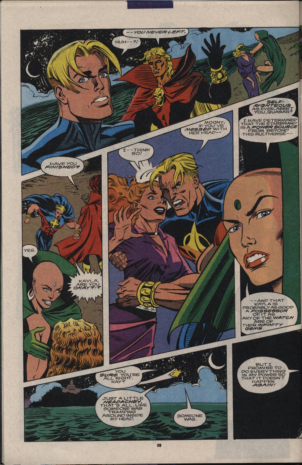 Read online Quasar comic -  Issue #53 - 21