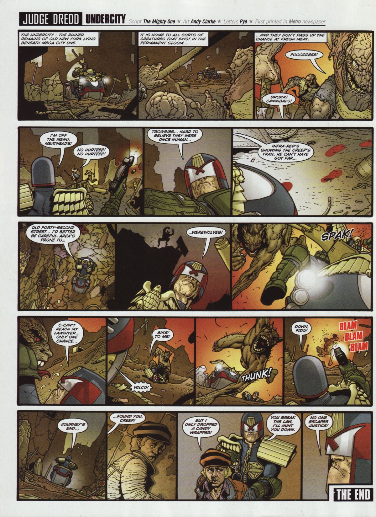 Read online Judge Dredd Megazine (Vol. 5) comic -  Issue #240 - 82
