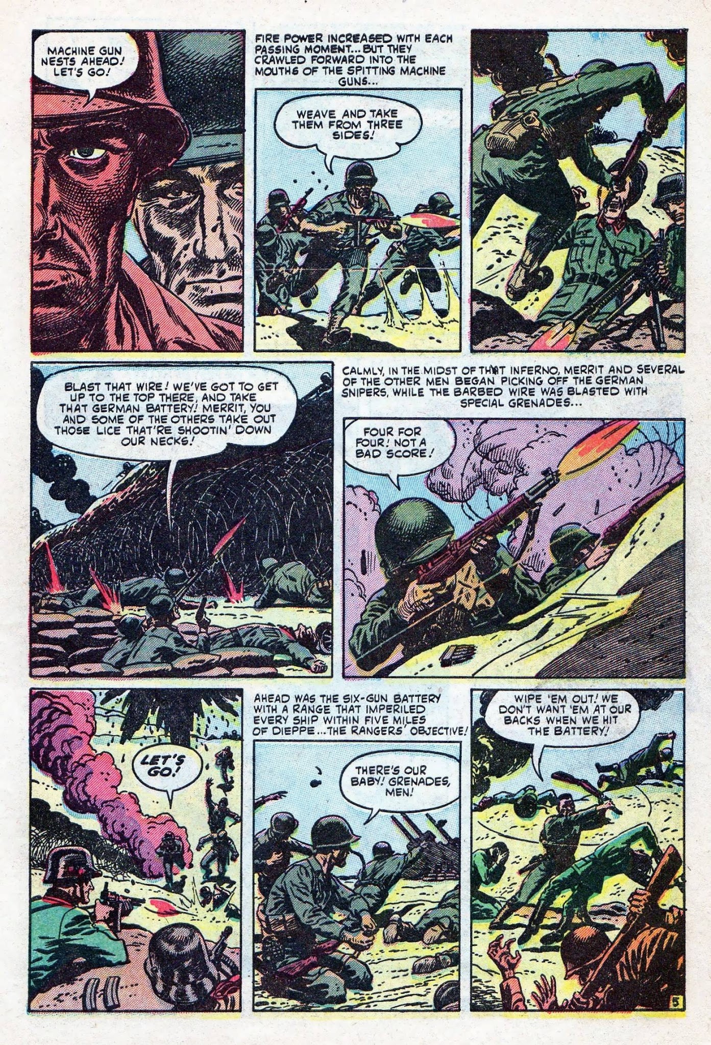 Read online War Comics comic -  Issue #25 - 31