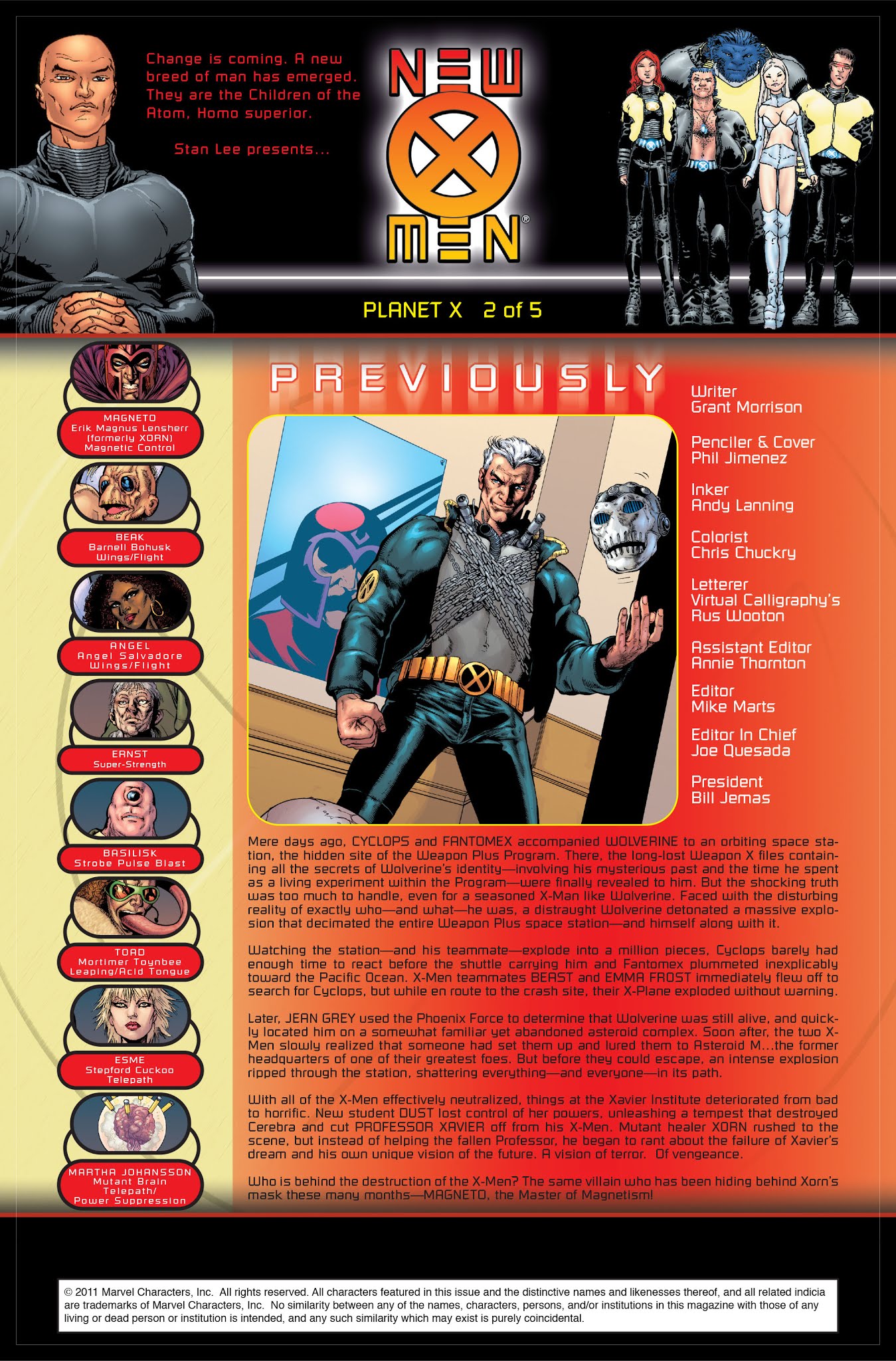 Read online New X-Men (2001) comic -  Issue # _TPB 6 - 28